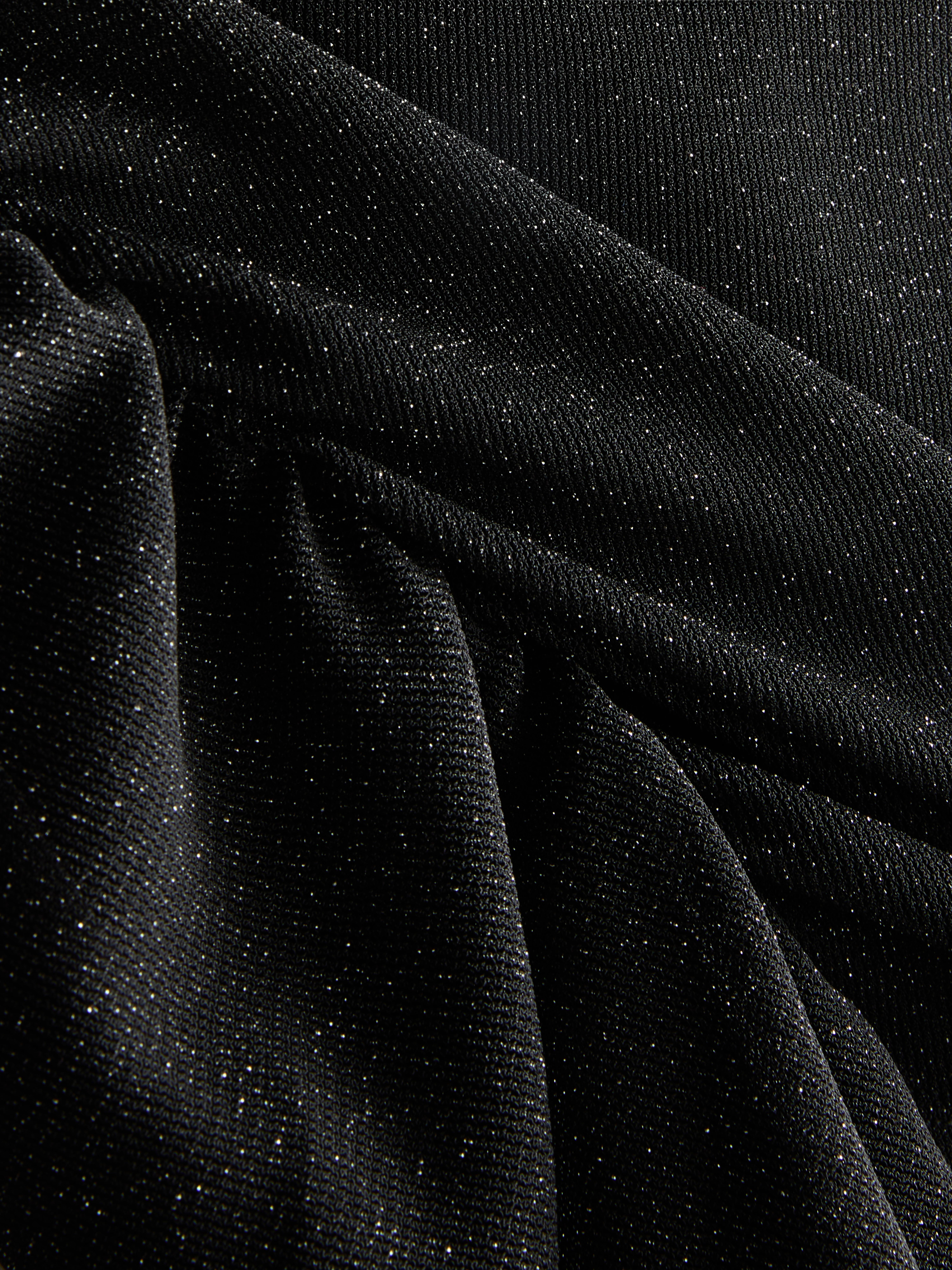 Glitzerndes Bandeau-Top