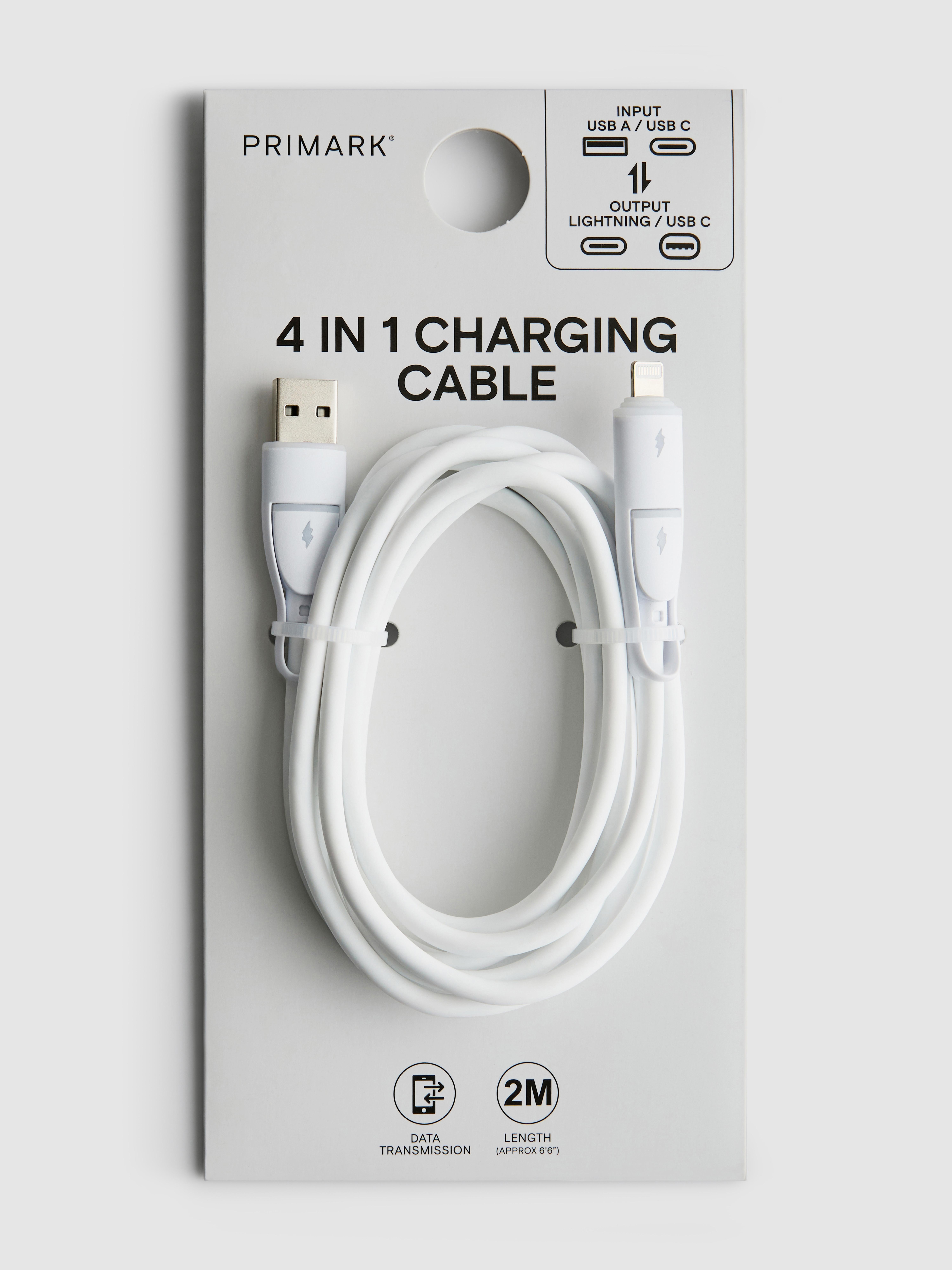 4-in-1 Split Charging Cable