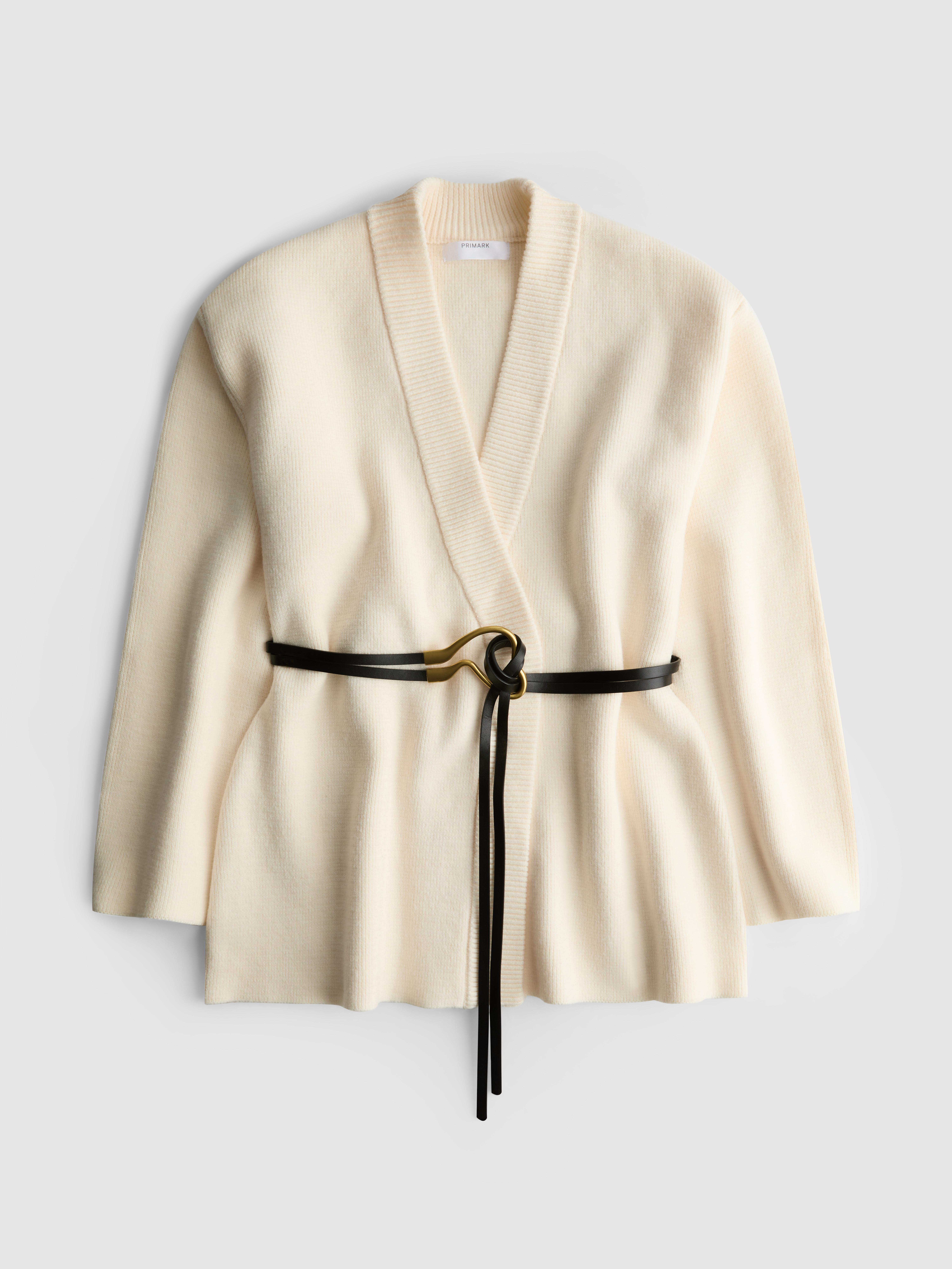 Belted D-Ring Cardigan