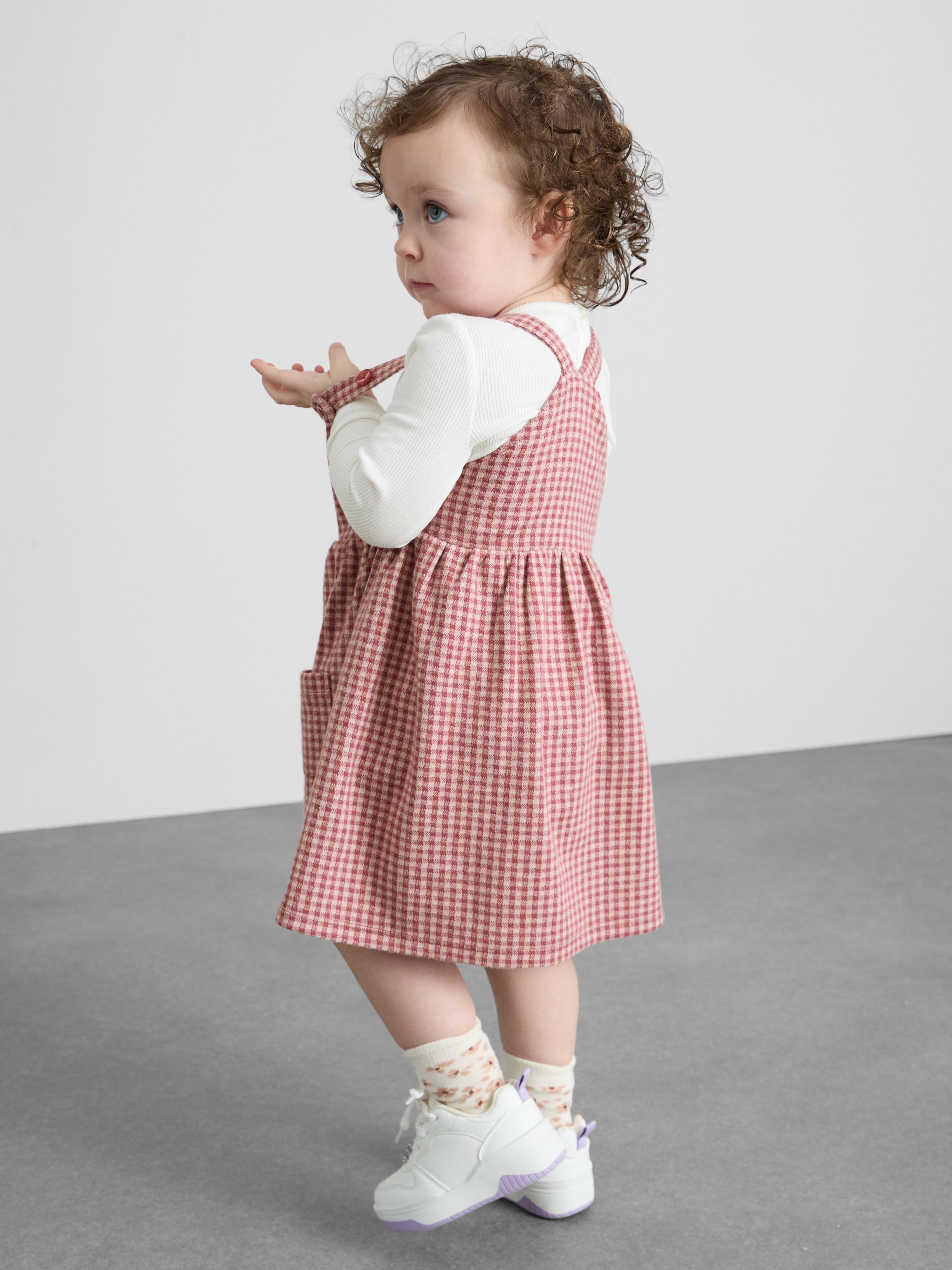 0-36 meses | Camiseta de manga larga y pichi