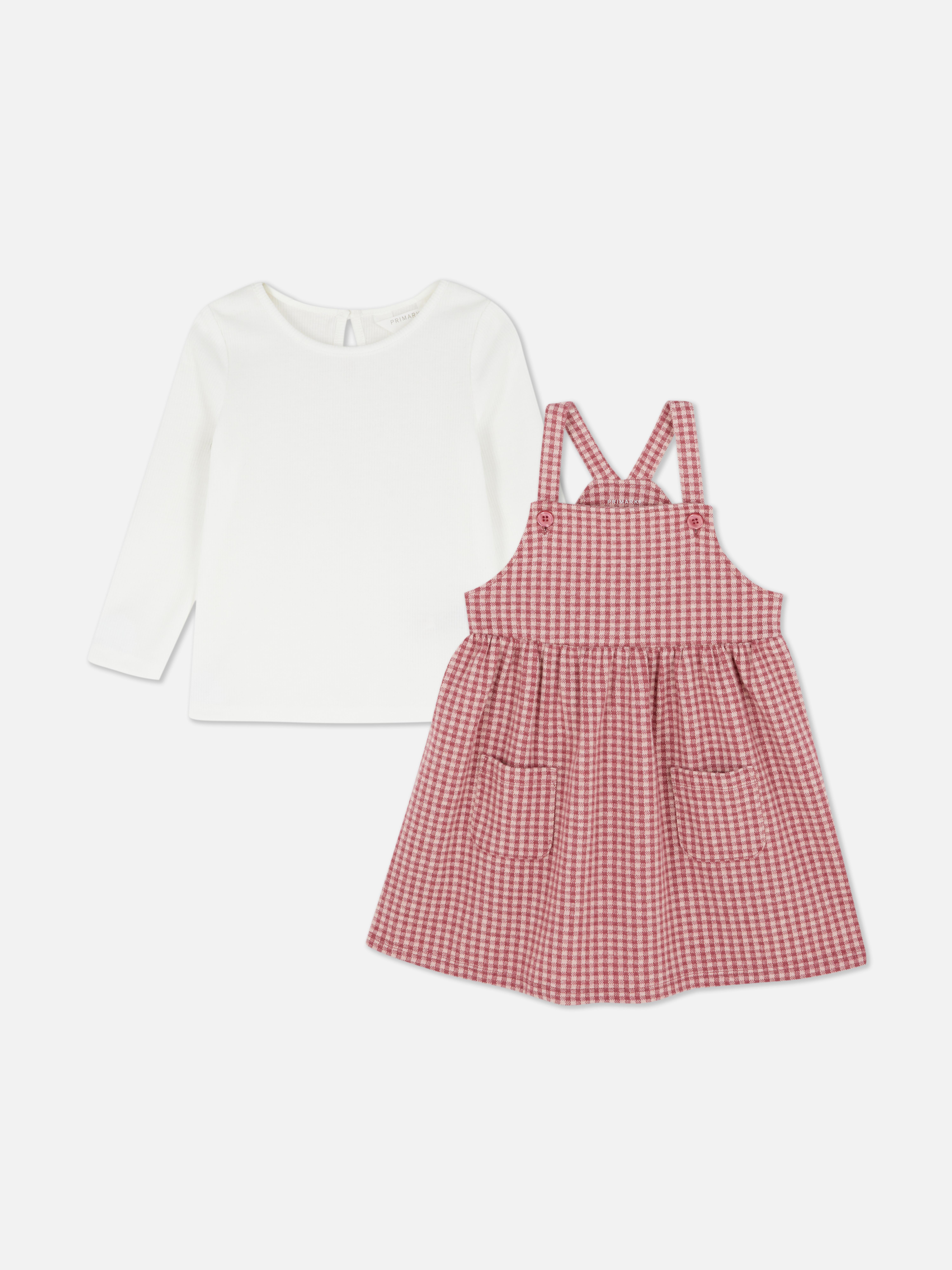 0-36 meses | Camiseta de manga larga y pichi