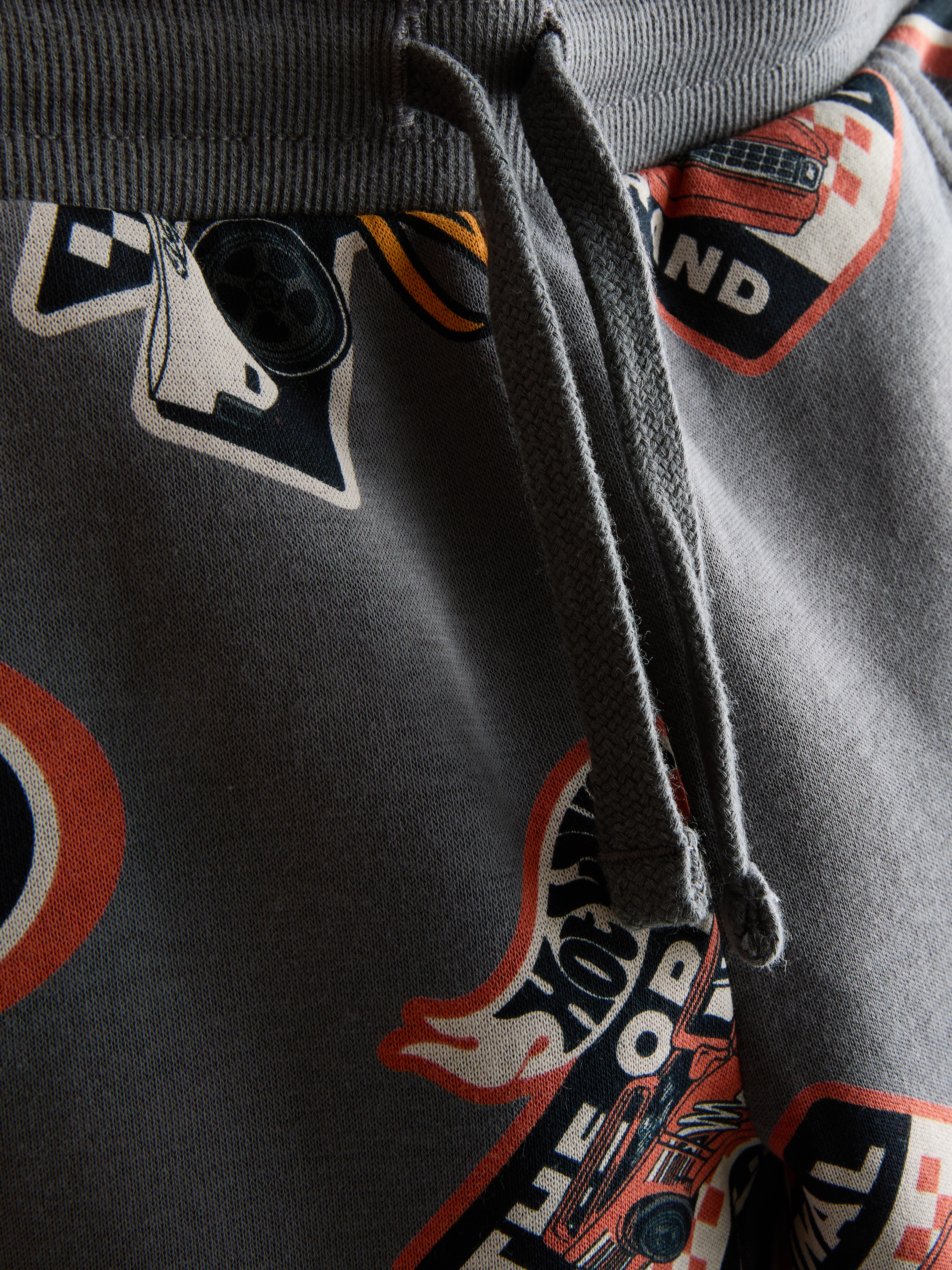 2–8 éves | Hot Wheels kapucnis pulóver szabadidőnadrággal