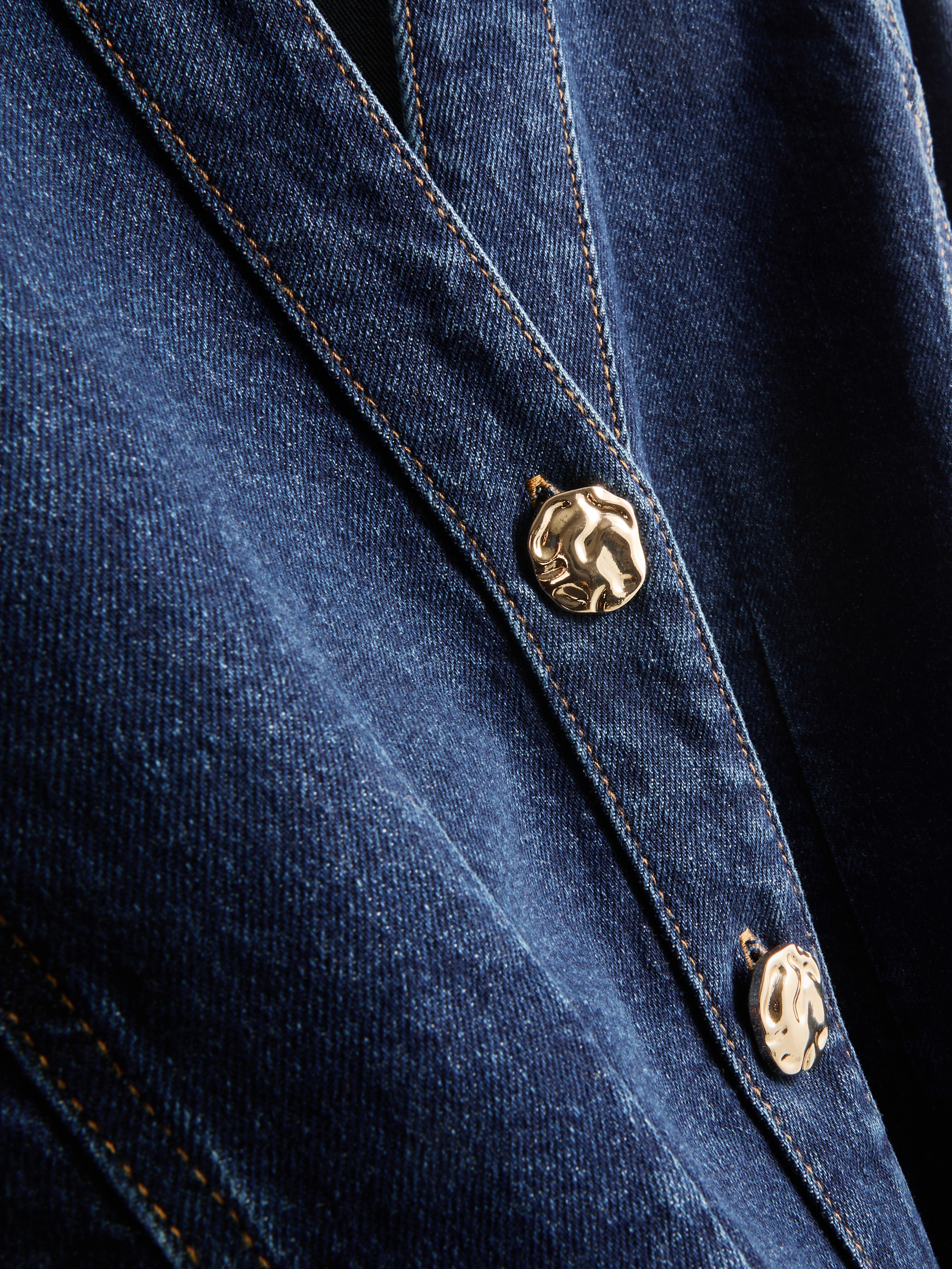 Camisa vaquera ajustada