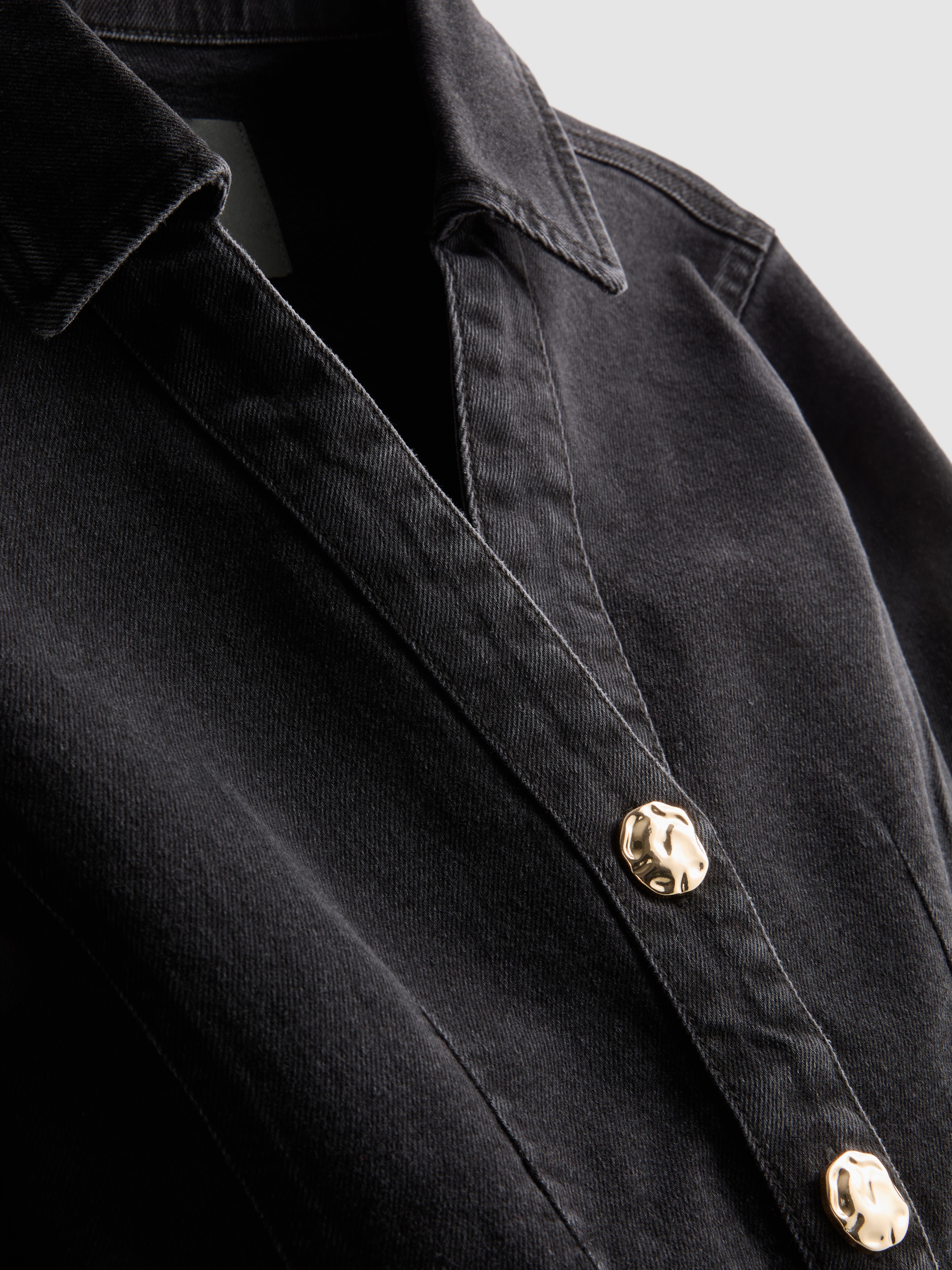 Chemise ajustée en denim