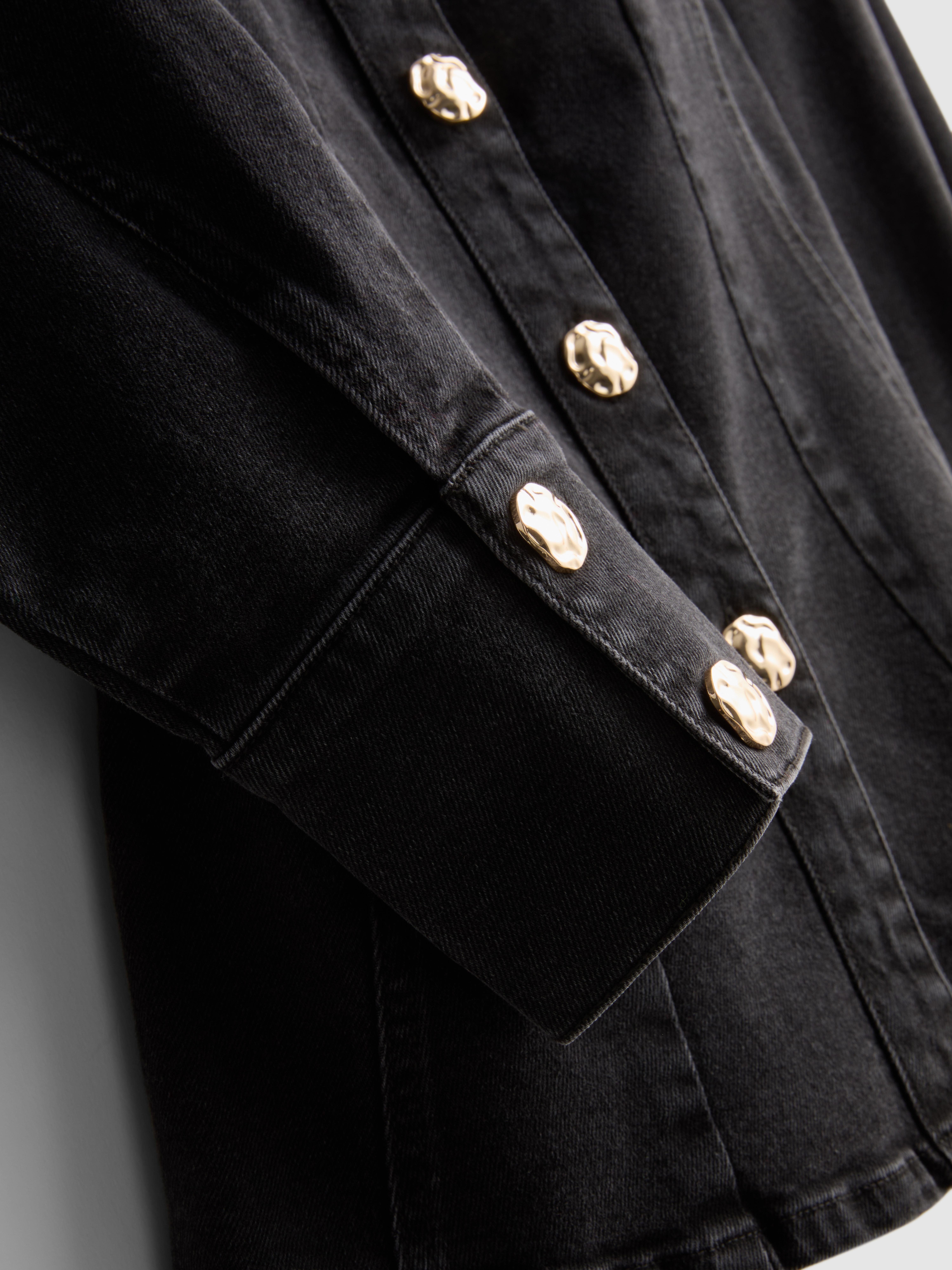 Chemise ajustée en denim