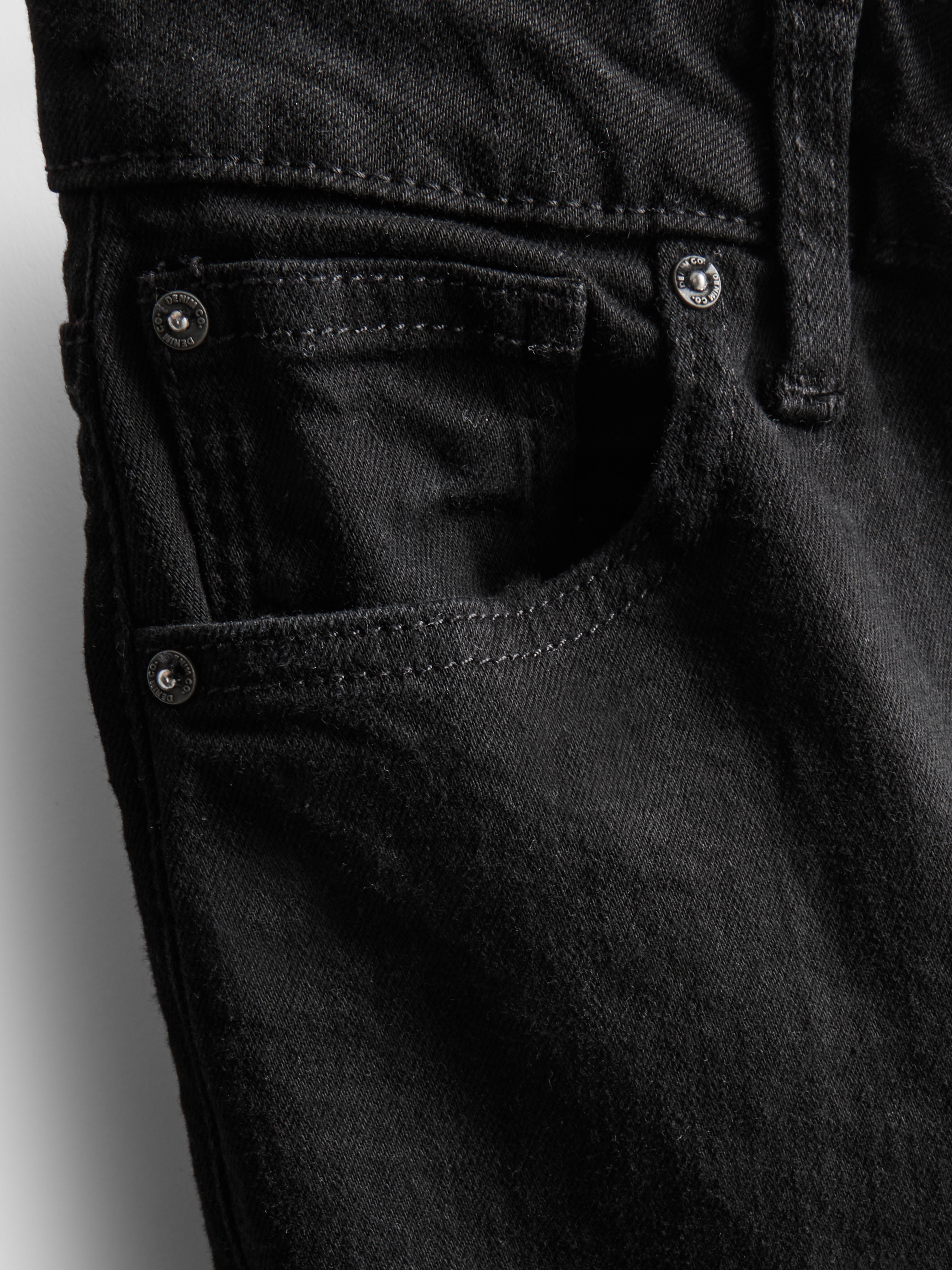 Mid Rise Cotton Bootcut Jeans