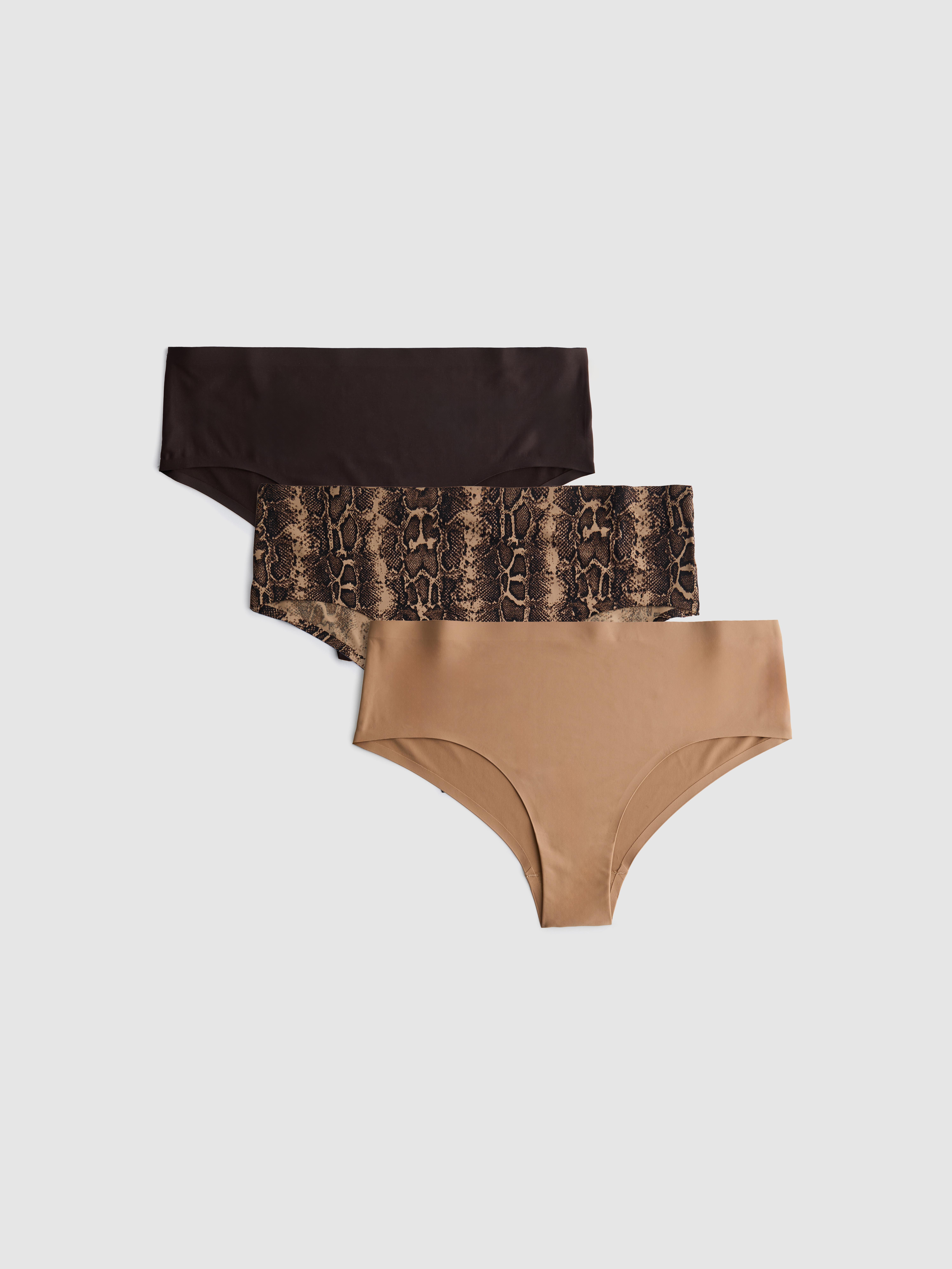 3pk Seamless Hipster Briefs