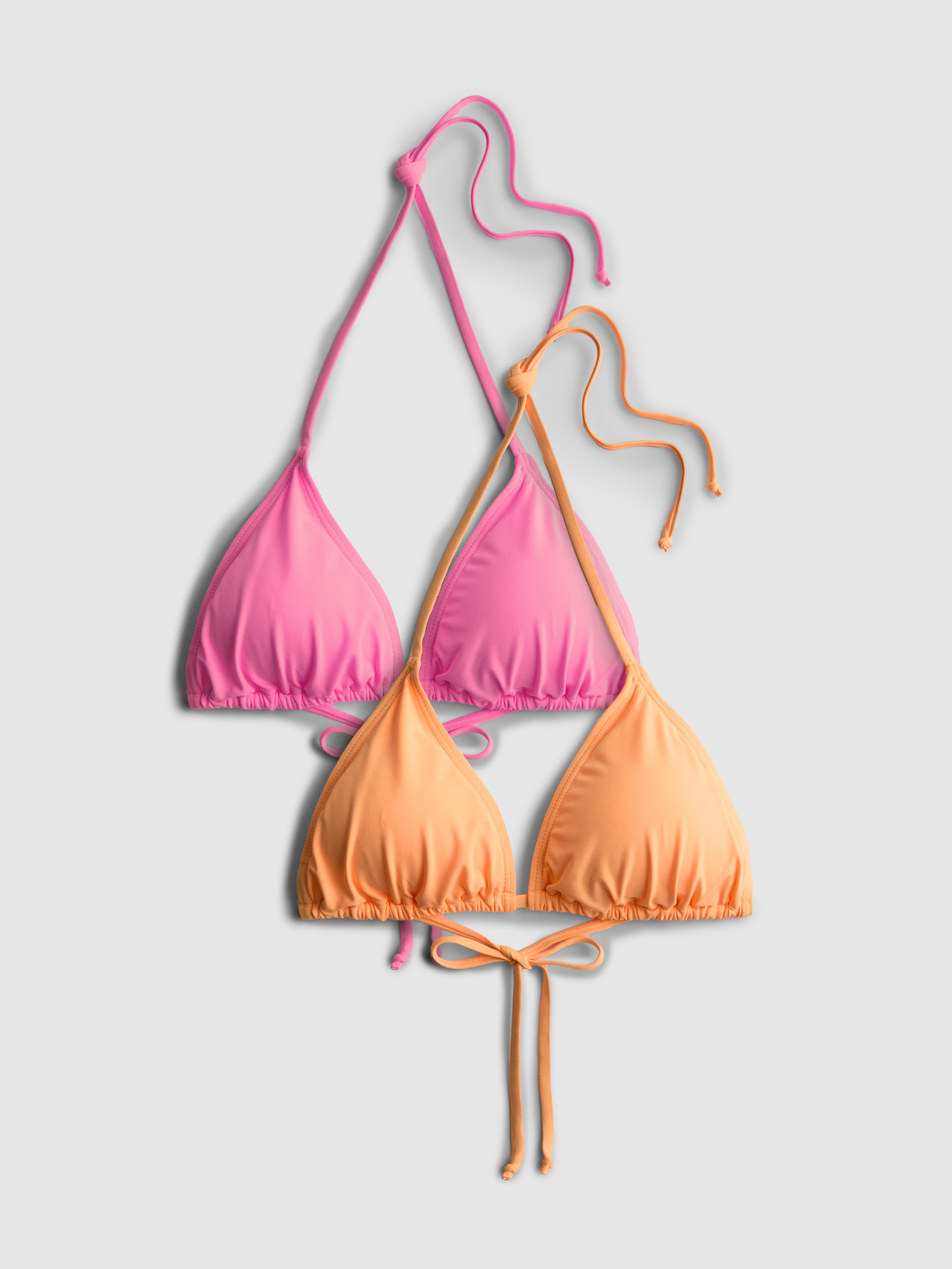 2pk Triangle Bikini Tops