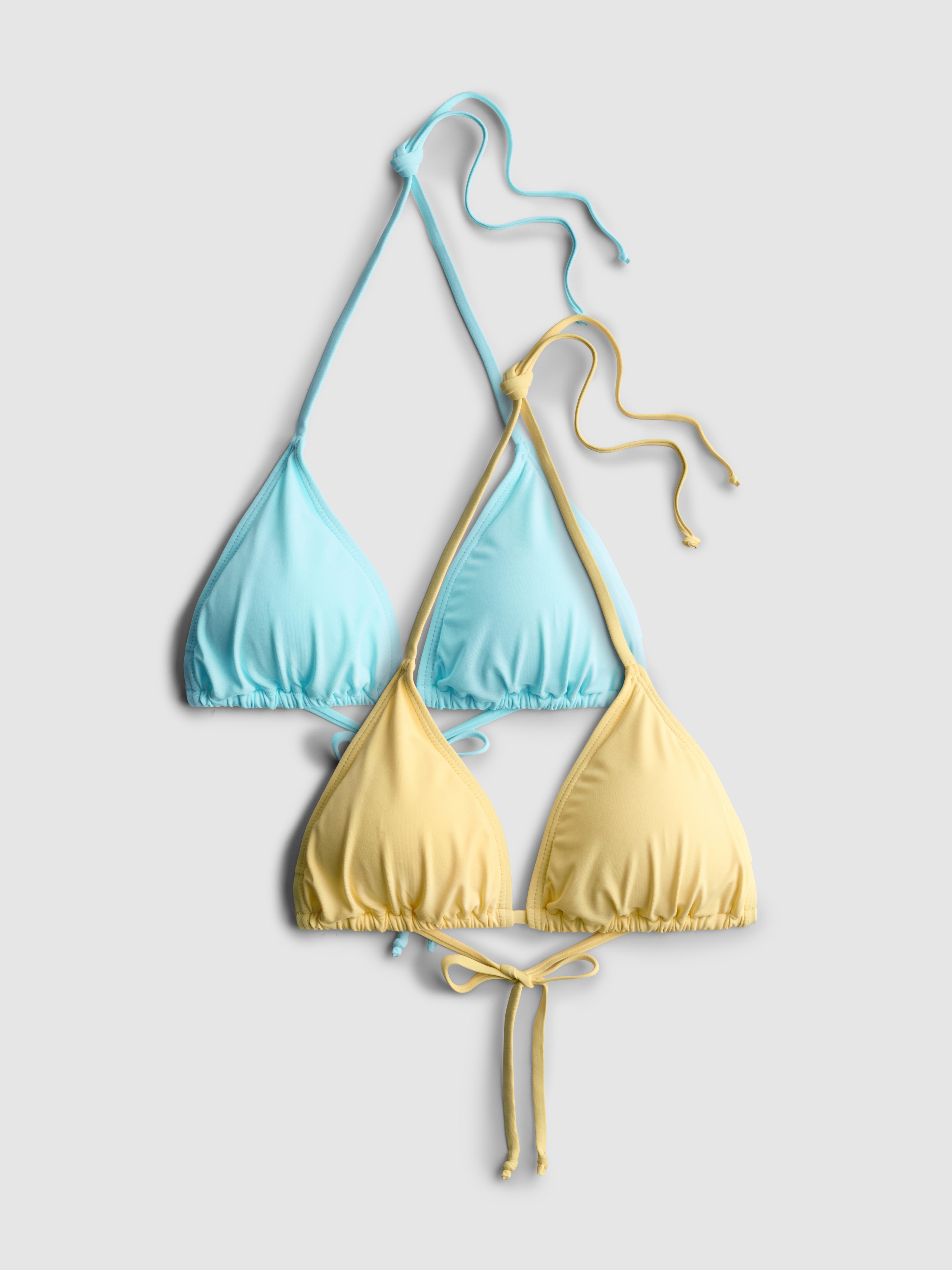 2pk Triangle Bikini Tops