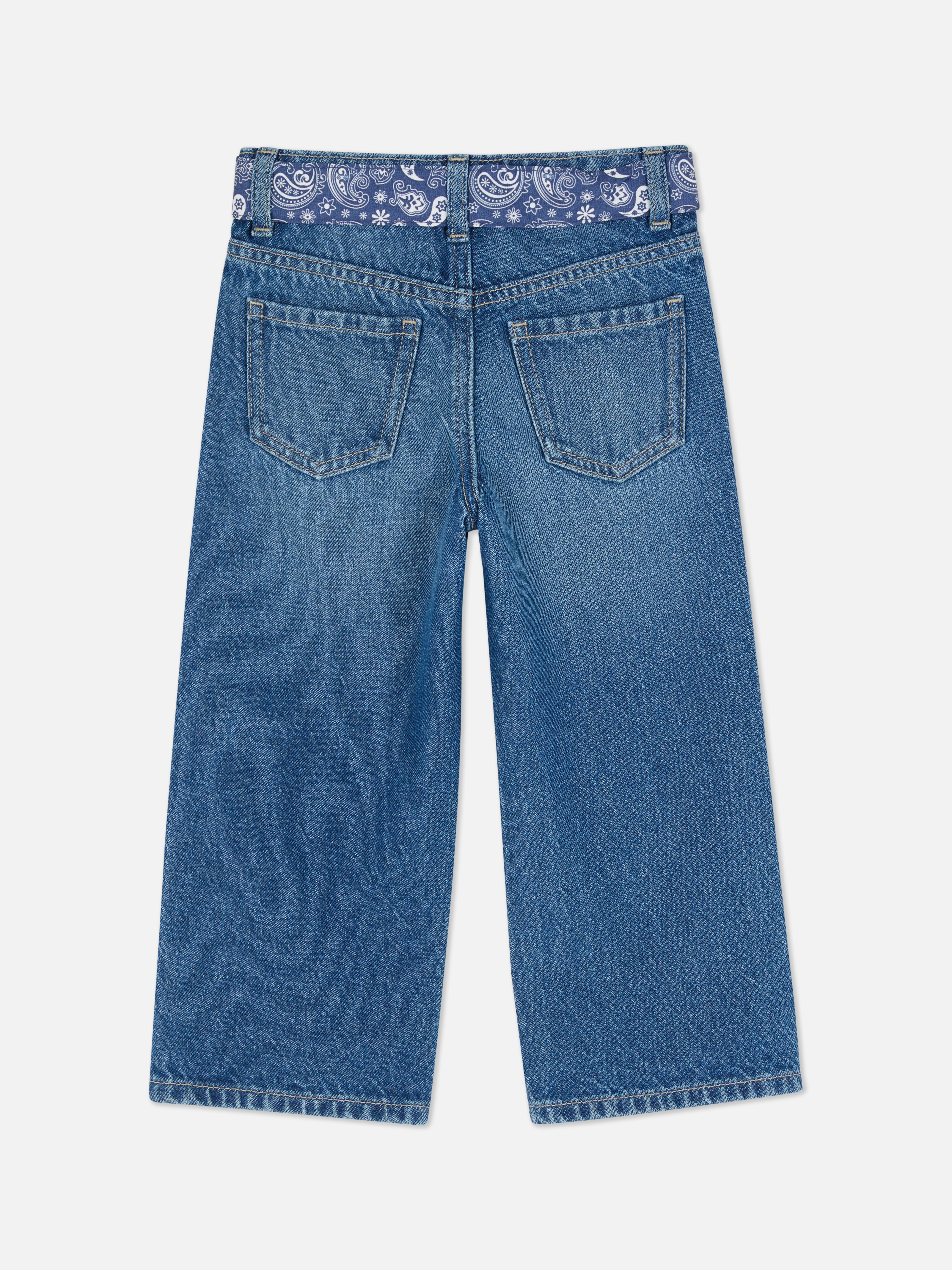 18 mois-8 ans | Jean droit à ceinture