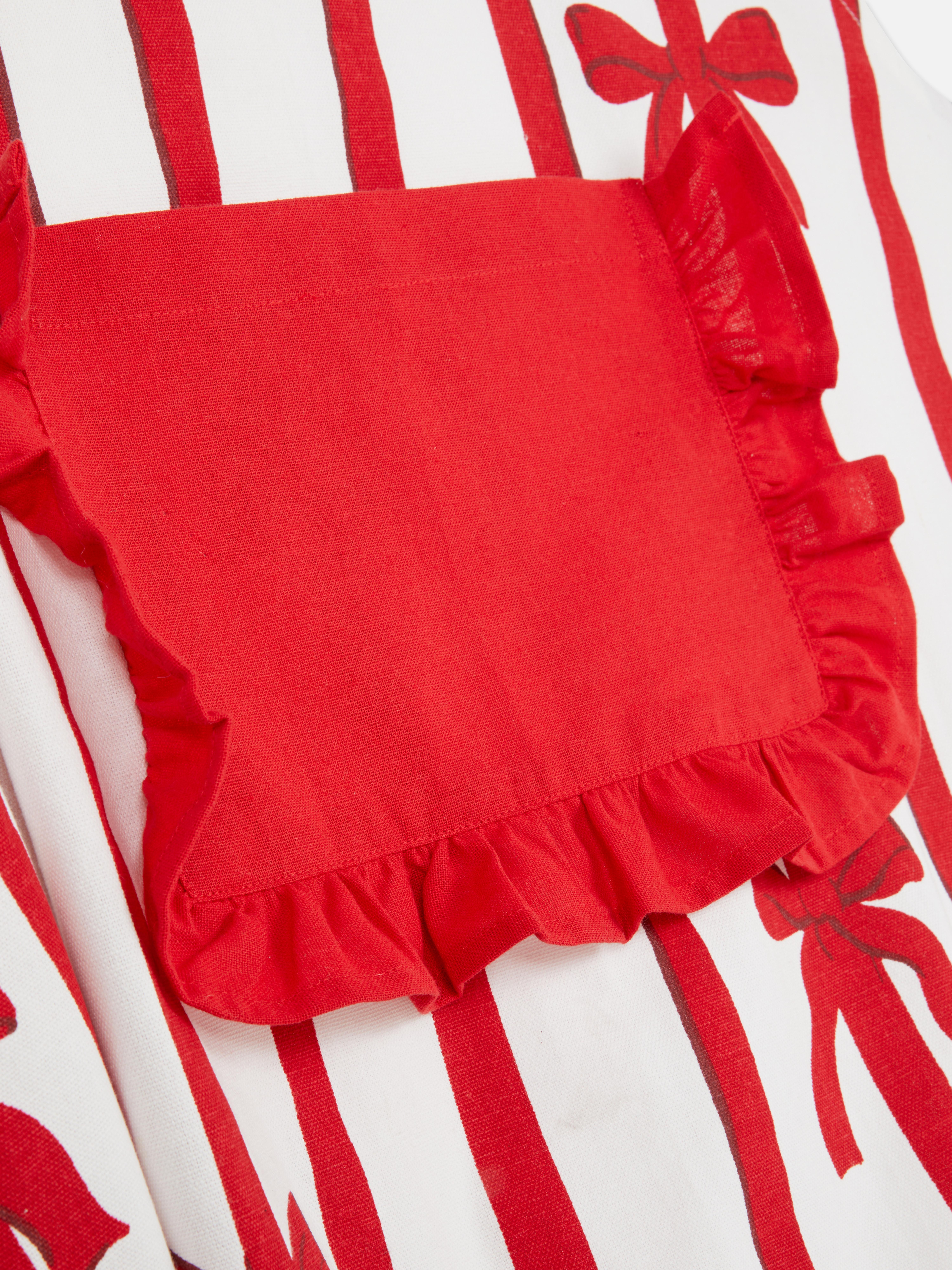 Christmas Bow Apron