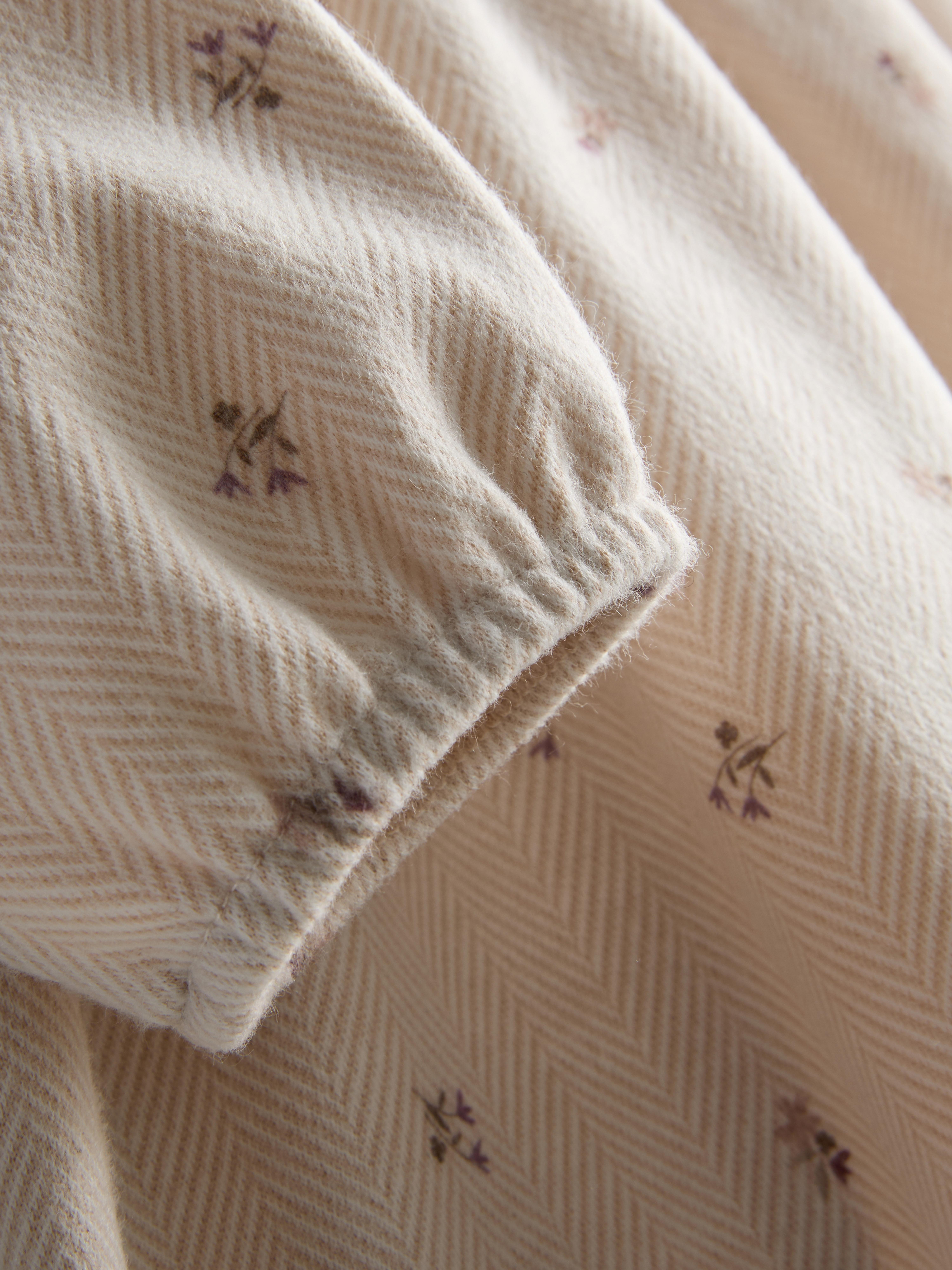 0–36 mes. | Cvetlična obleka z naborki