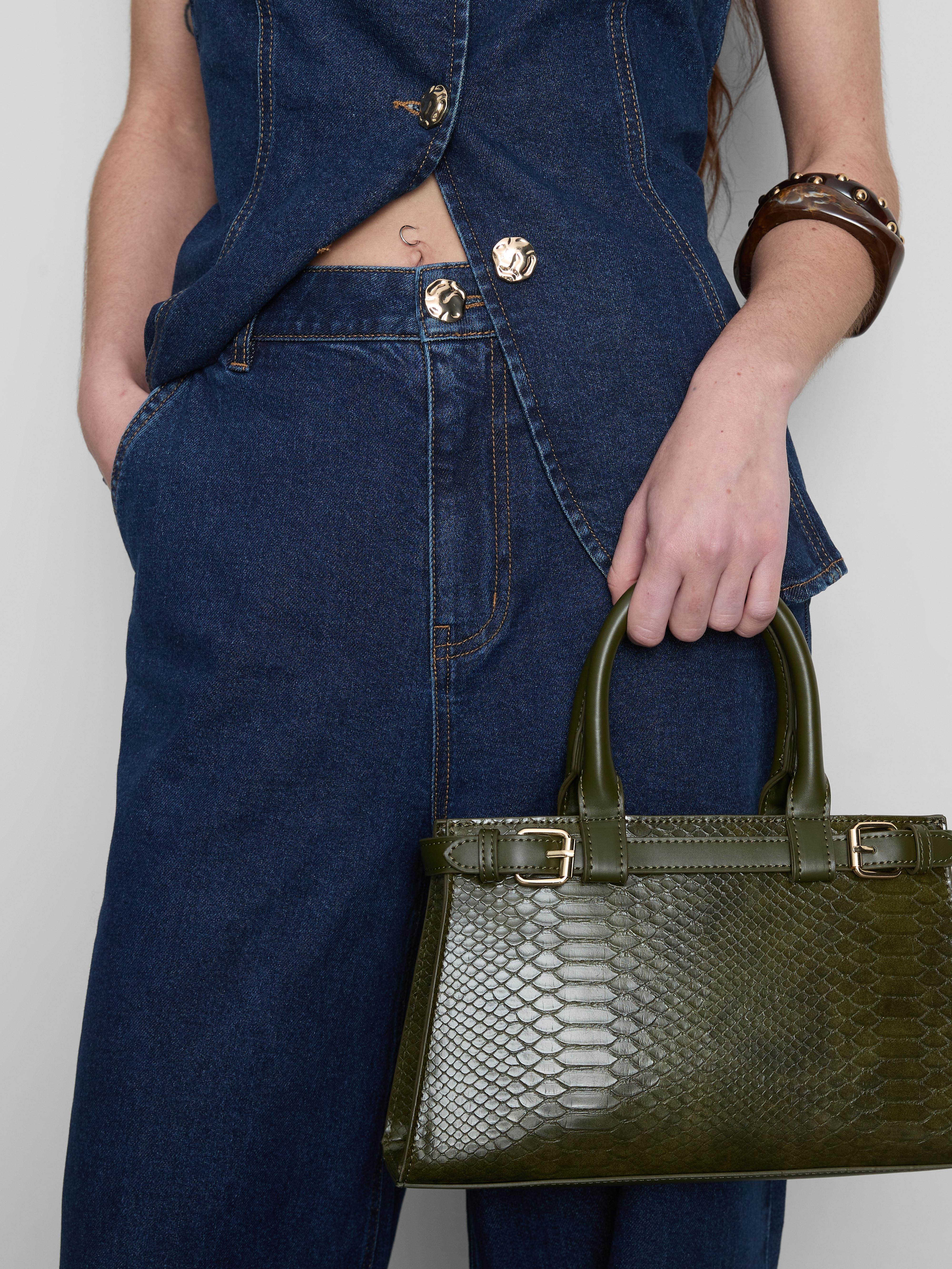 Jean large à ourlet large