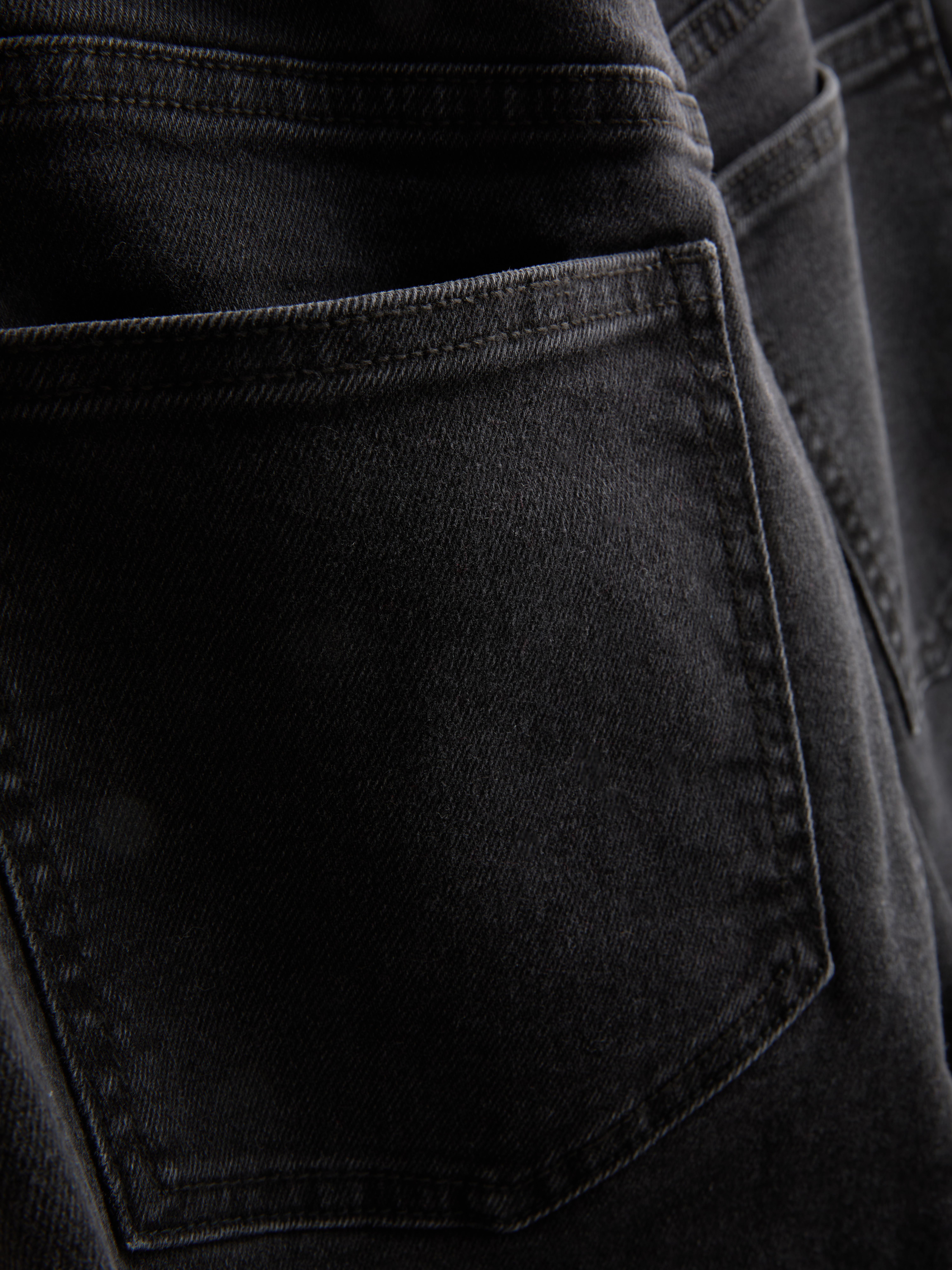 Jean large à ourlet large