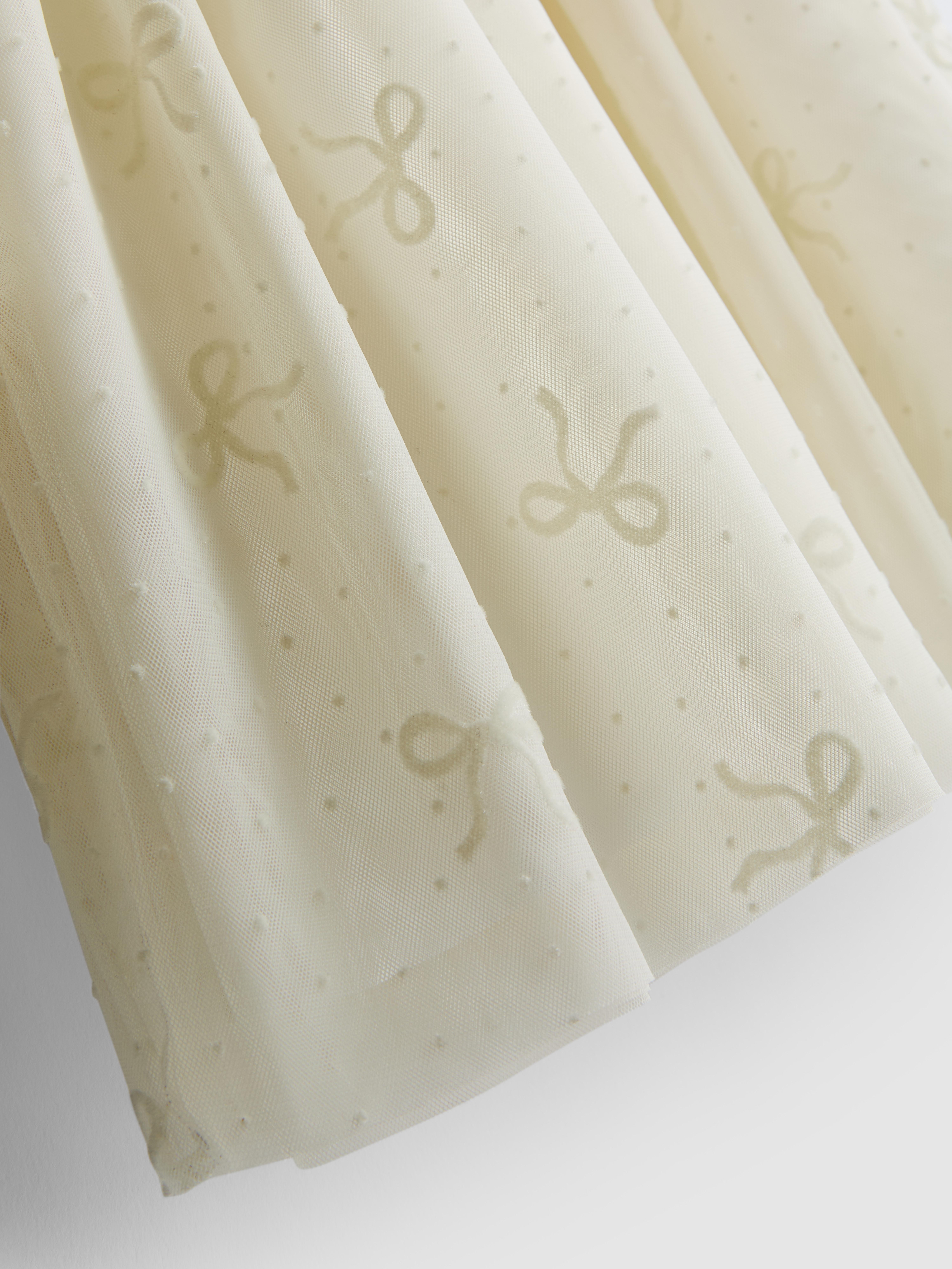 0–36 mes | Obleka z dolgimi rokavi in krilom iz tila