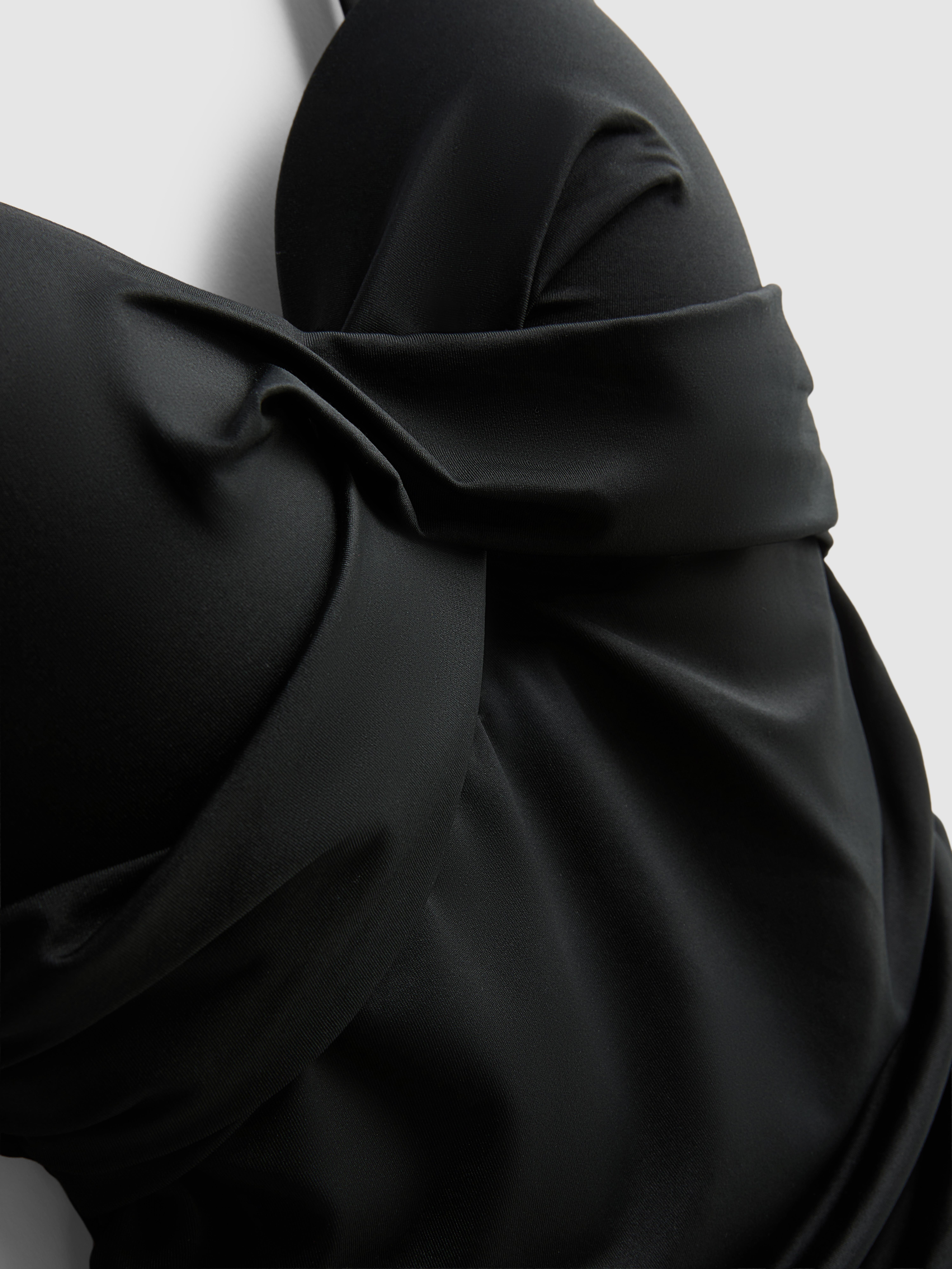 Drape Moulded Control Swimsuit