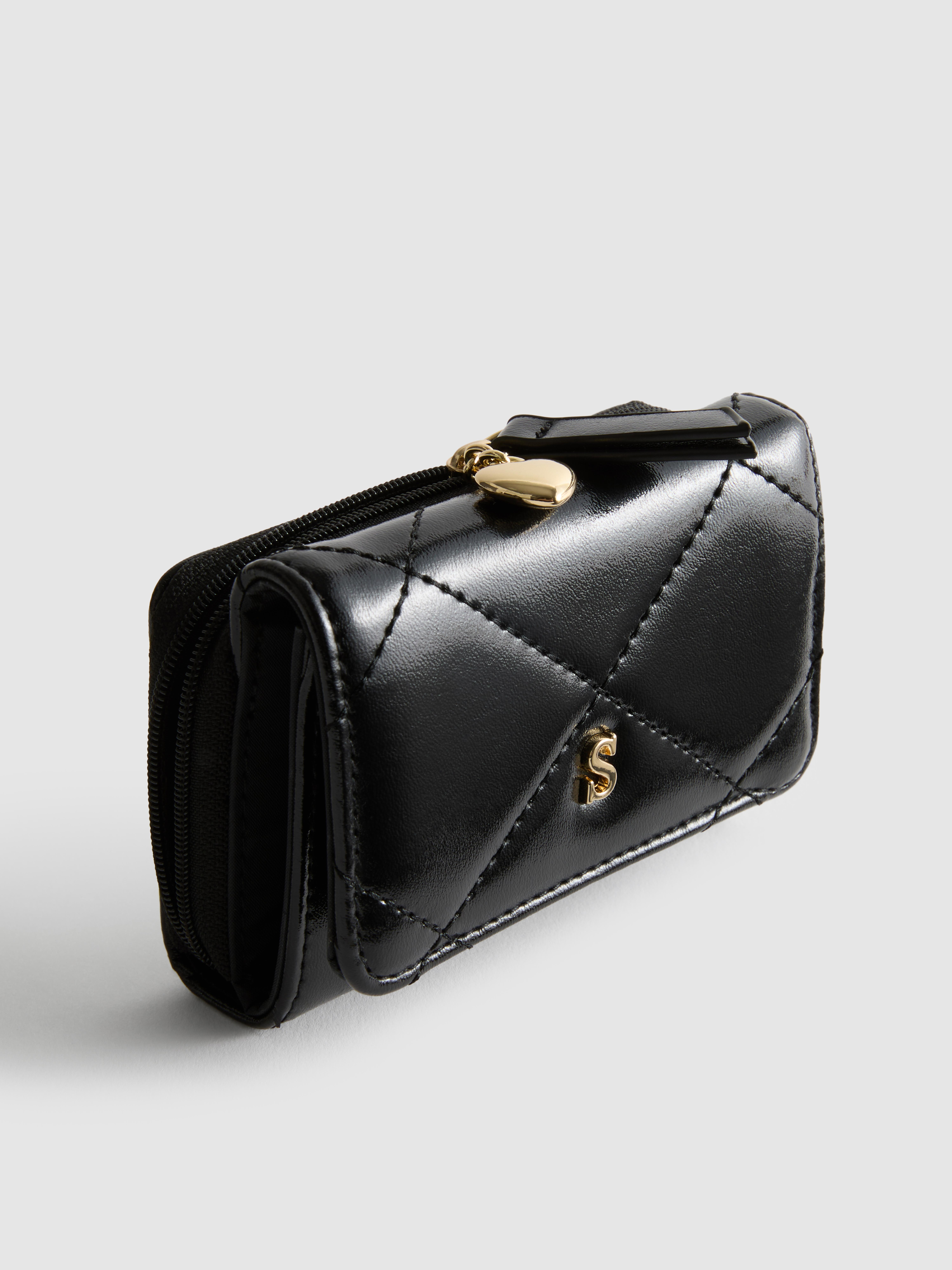 Medium Quilted Charm Wallet