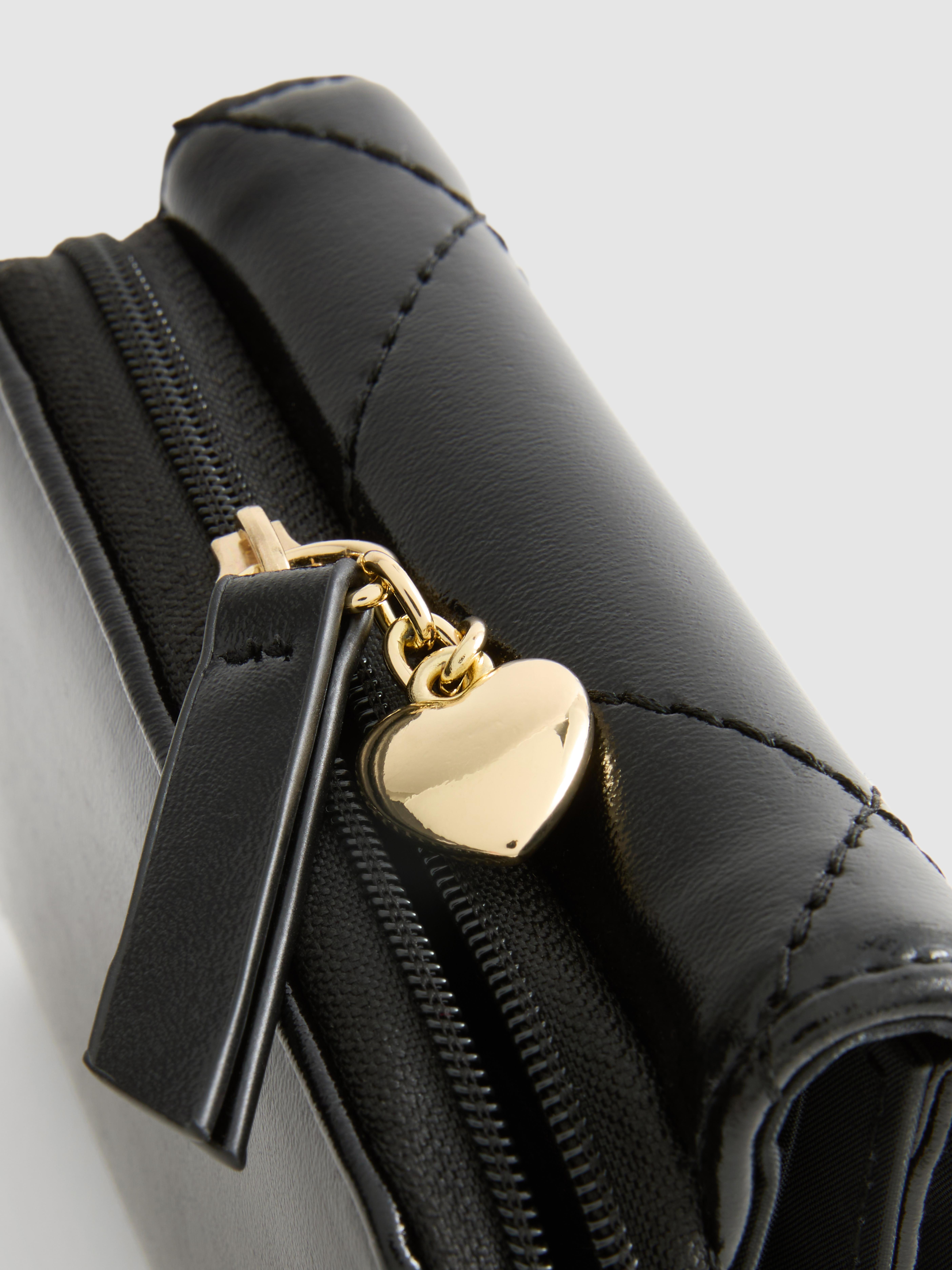 Medium Quilted Charm Wallet