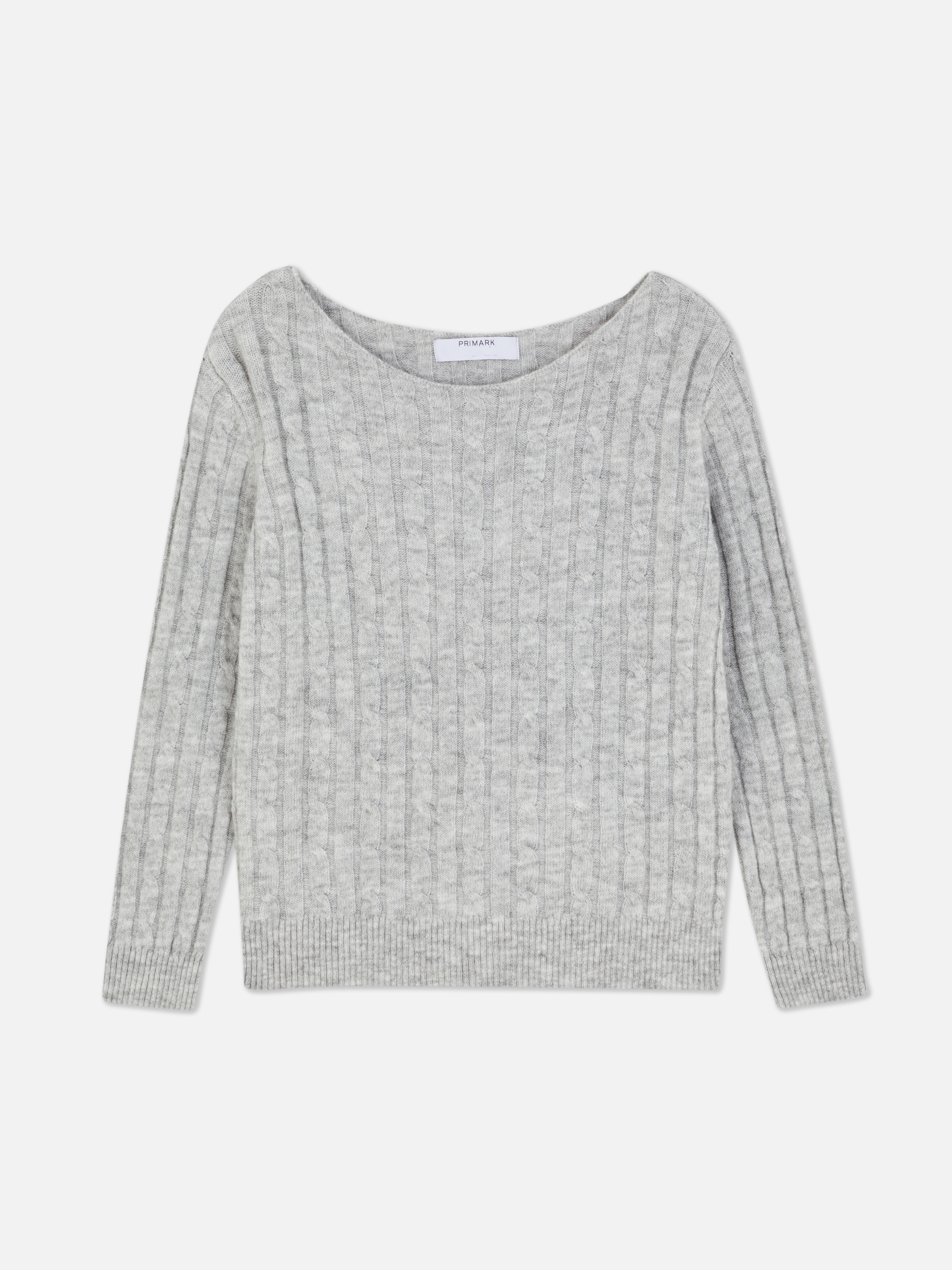 Cable Off The Shoulder Jumper