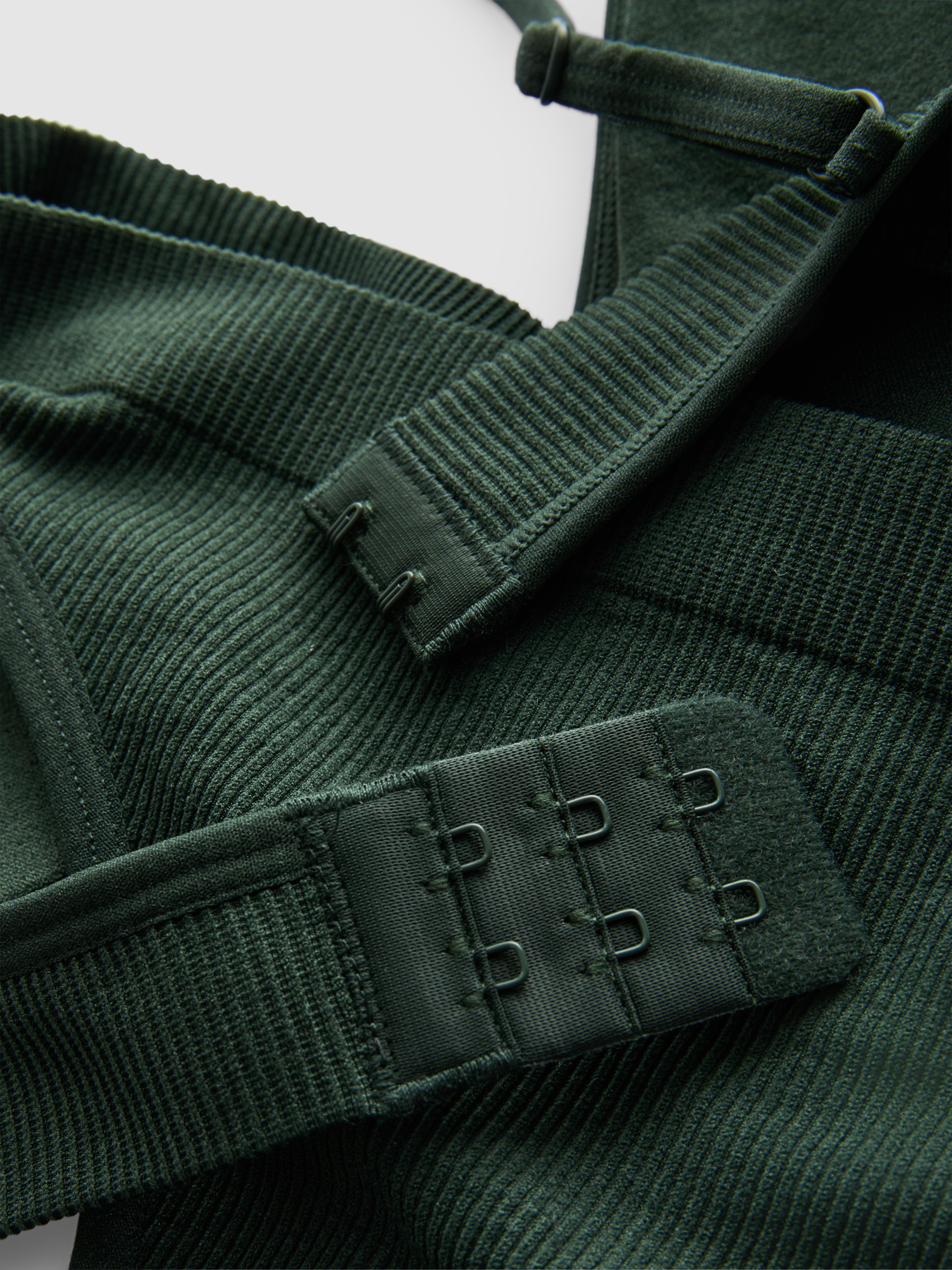 Seamless Padded Triangle Underwear Set