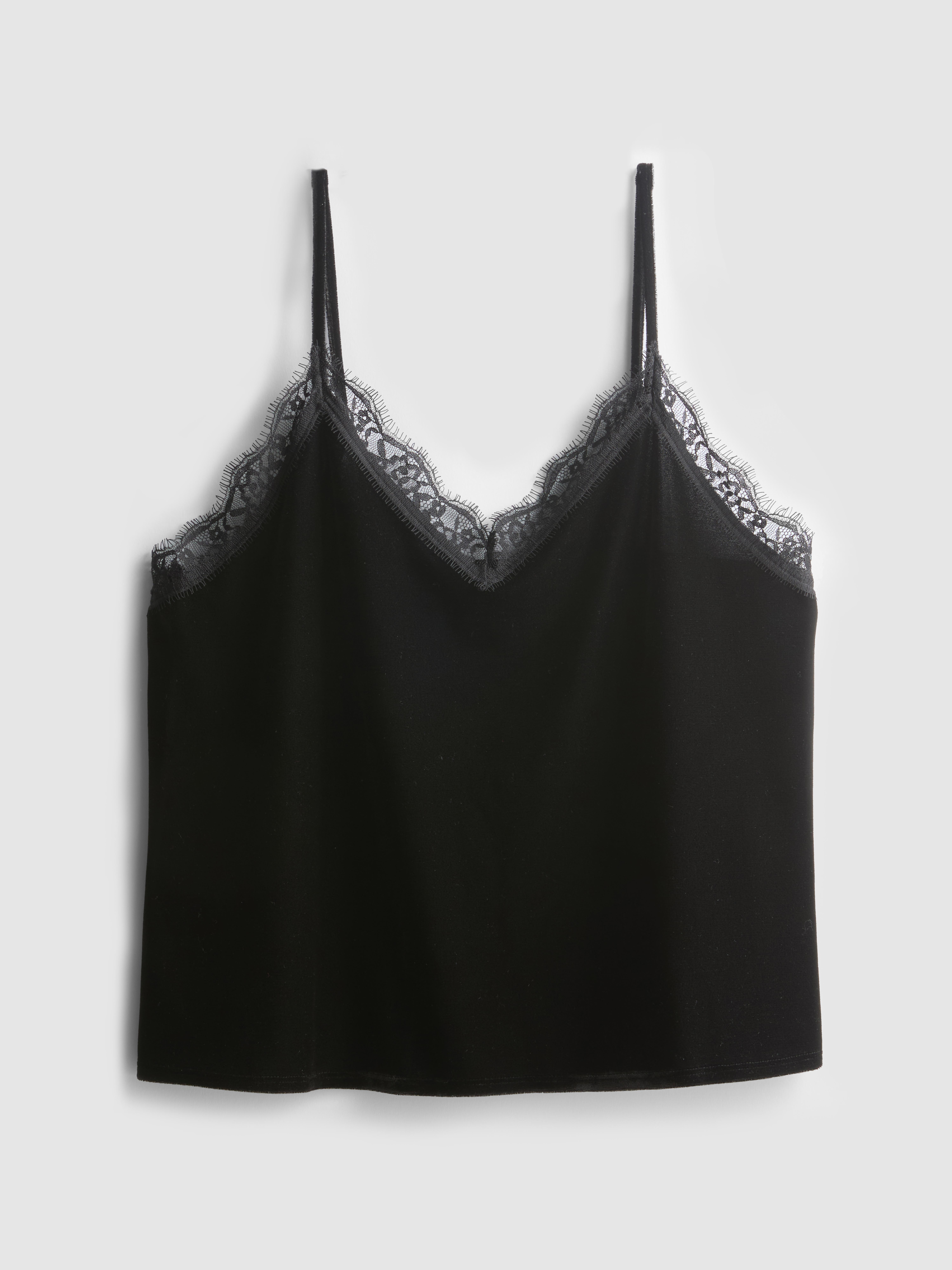 Velvet Lace Cami Top