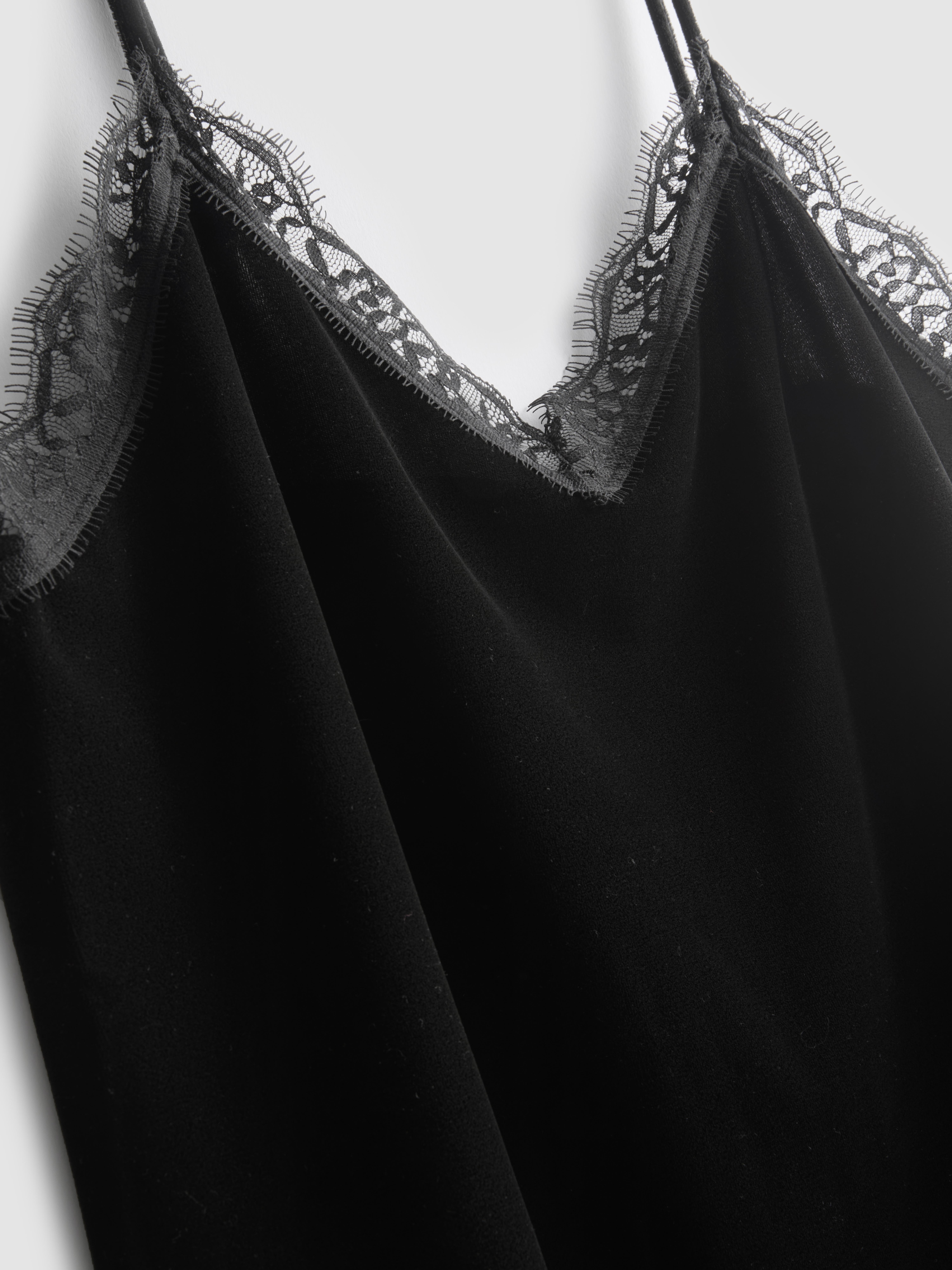 Velvet Lace Cami Top