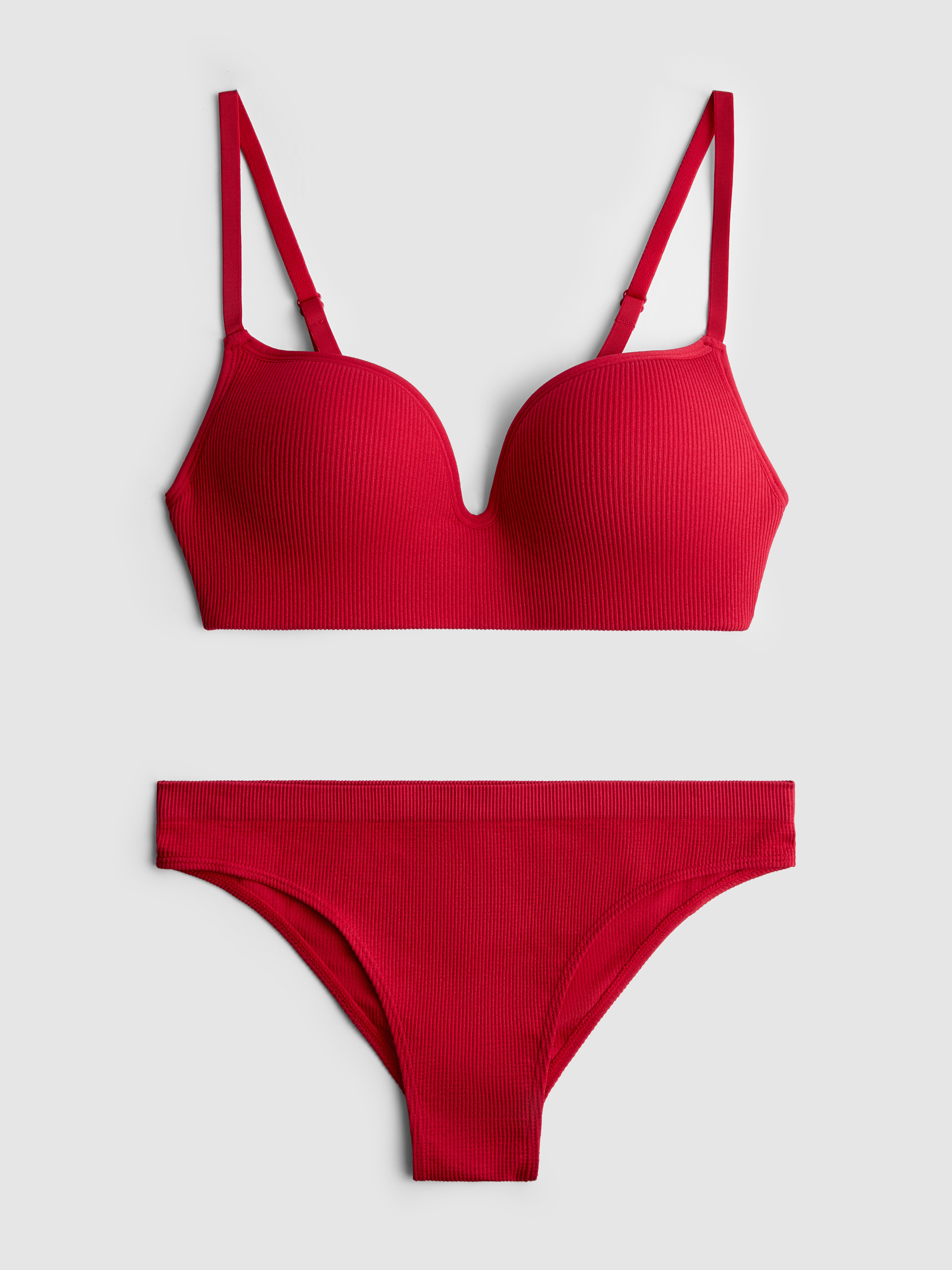 Seamless Padded Underwear Set