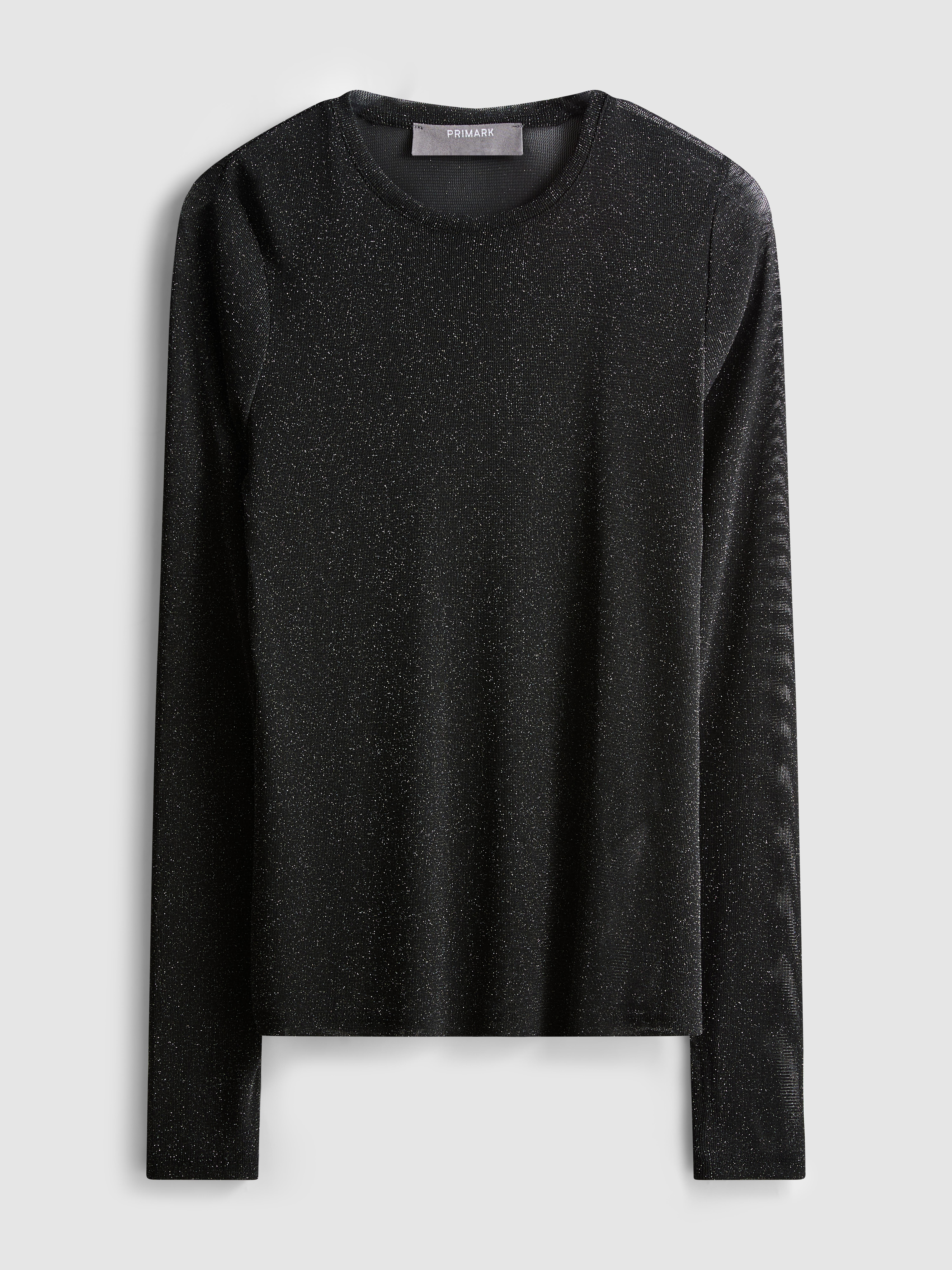 Sparkly Long Sleeve Top