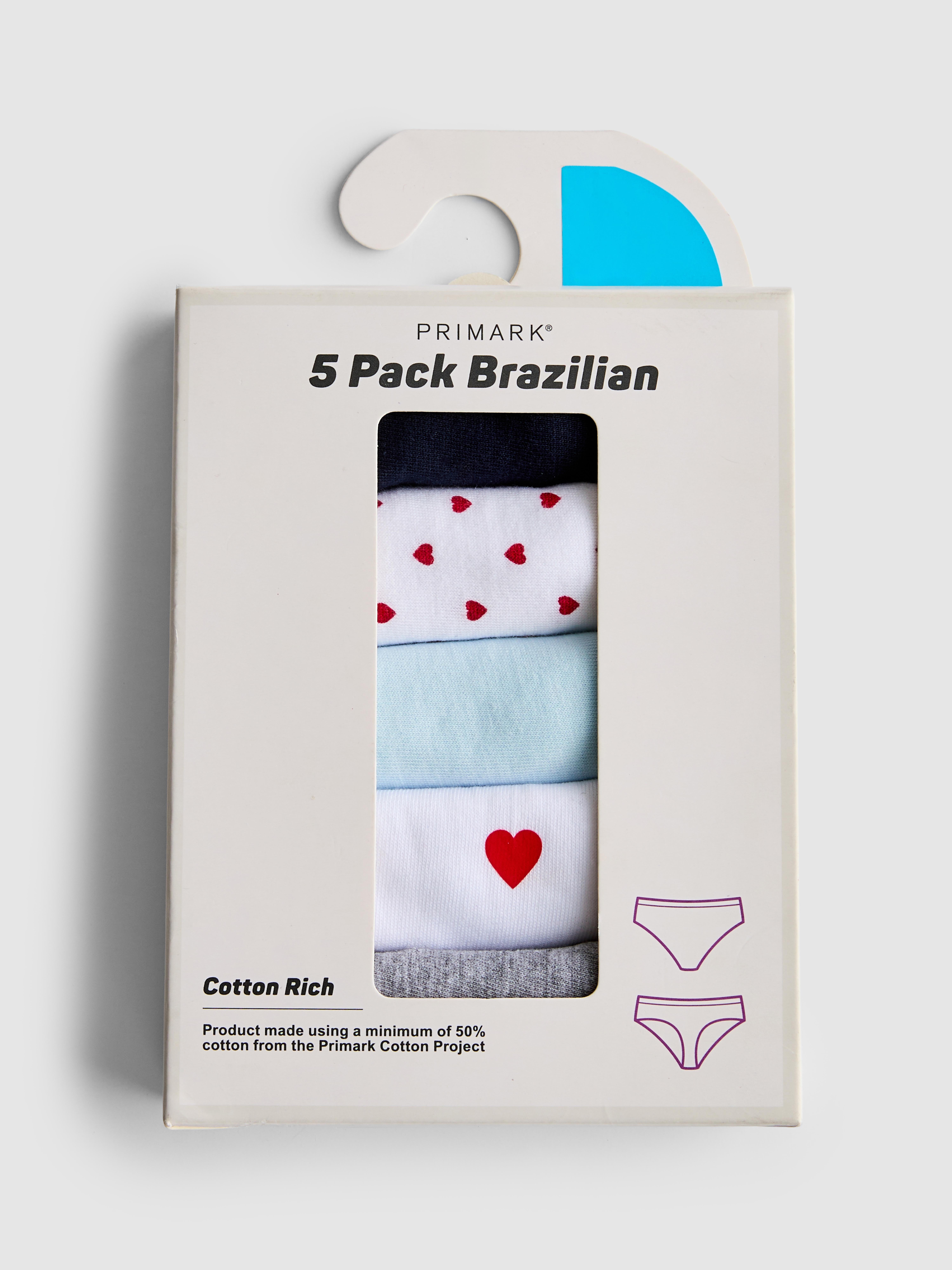 5-Pack Everyday Brazilian Briefs