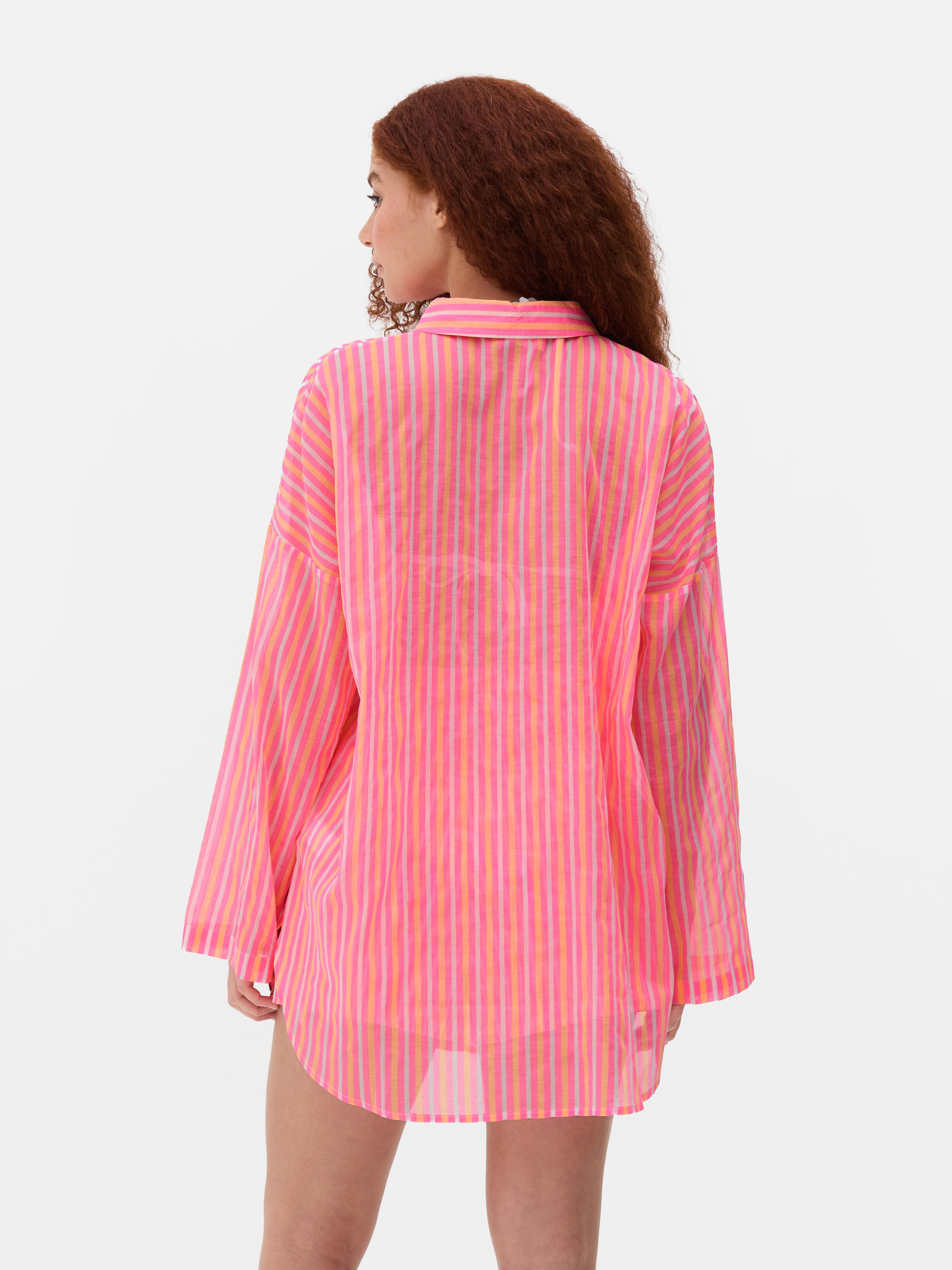 Relaxed Printed Beach Shirt