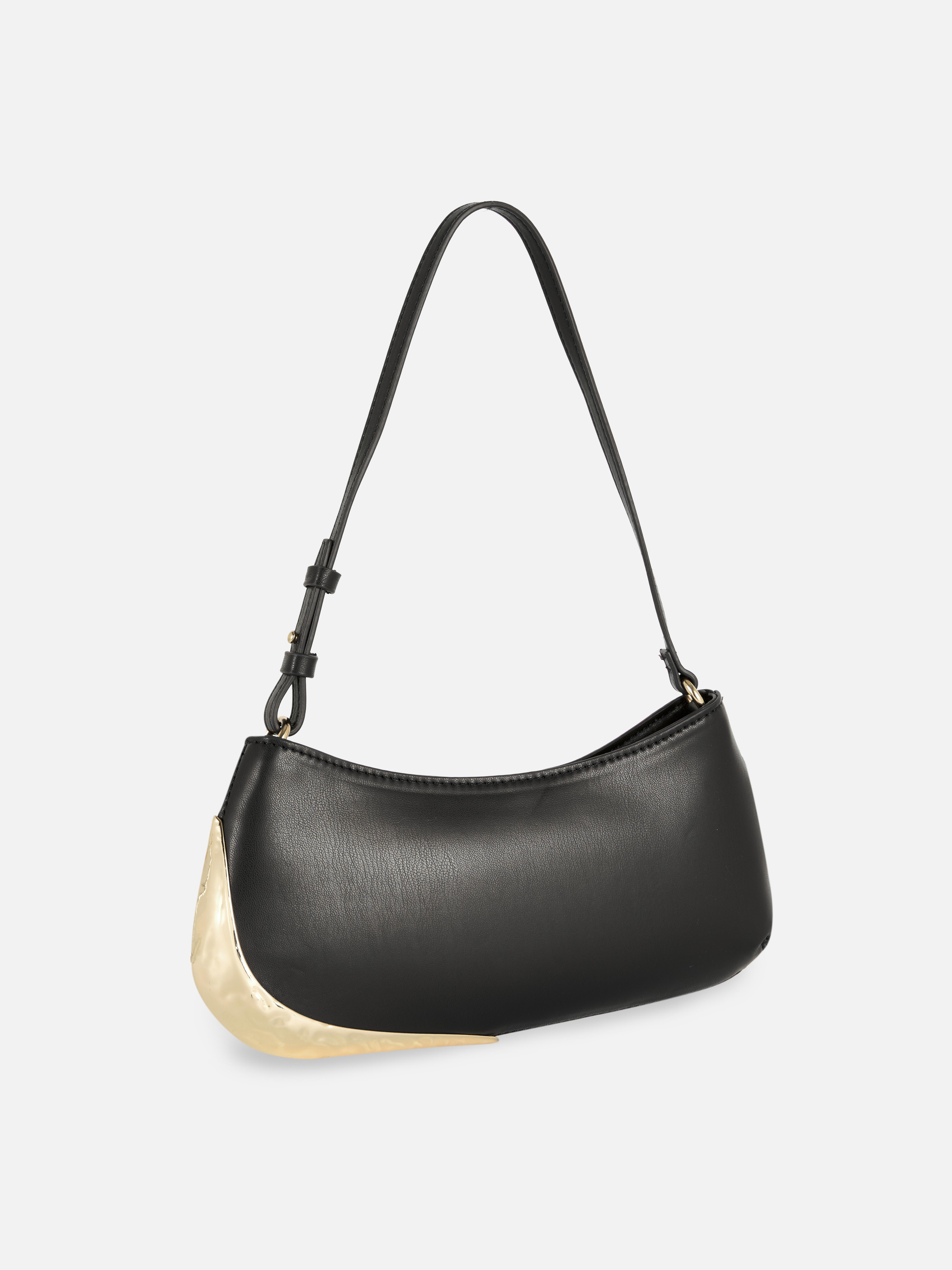 Metal Corner Shoulder Bag