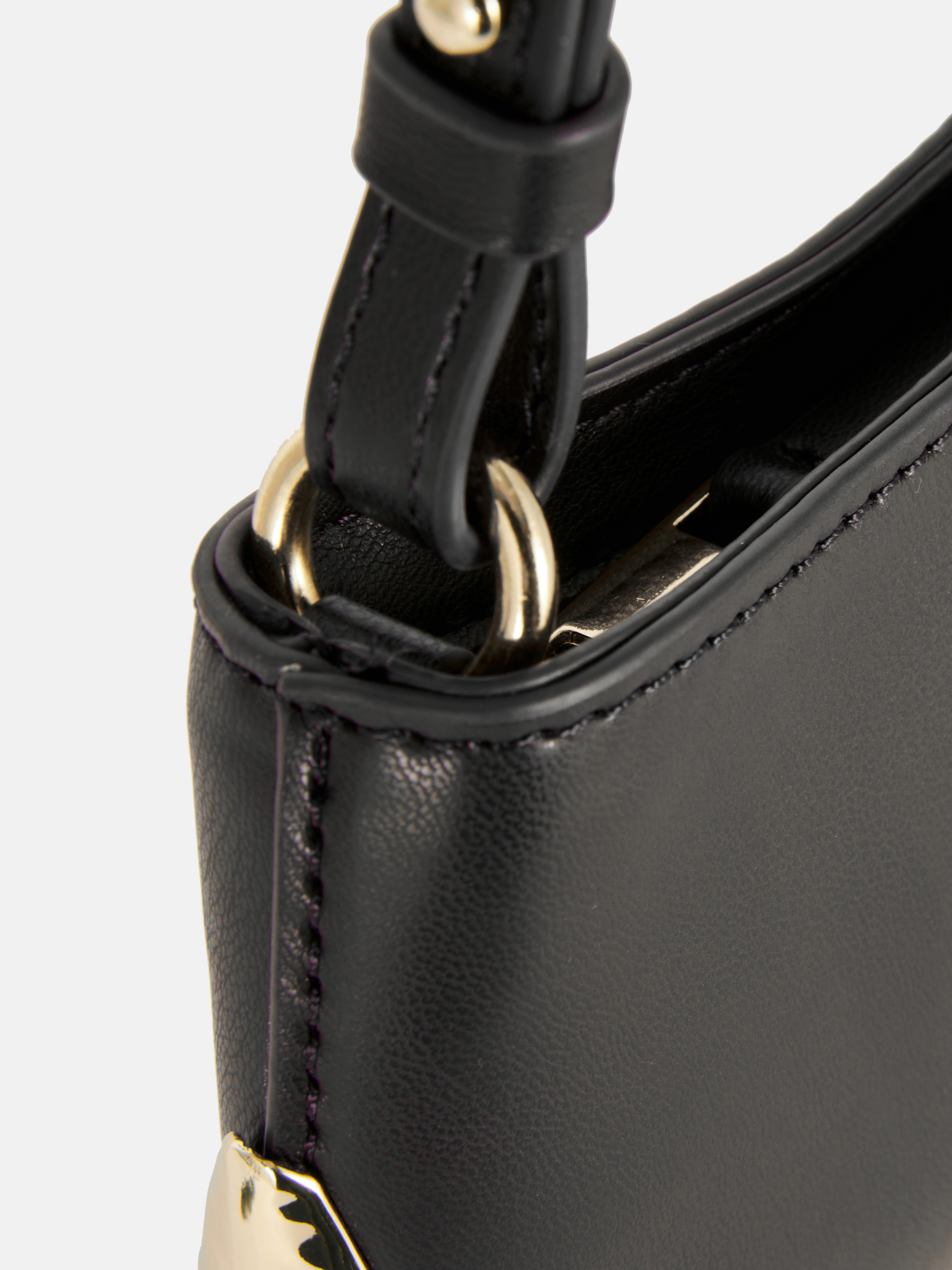 Metal Corner Shoulder Bag