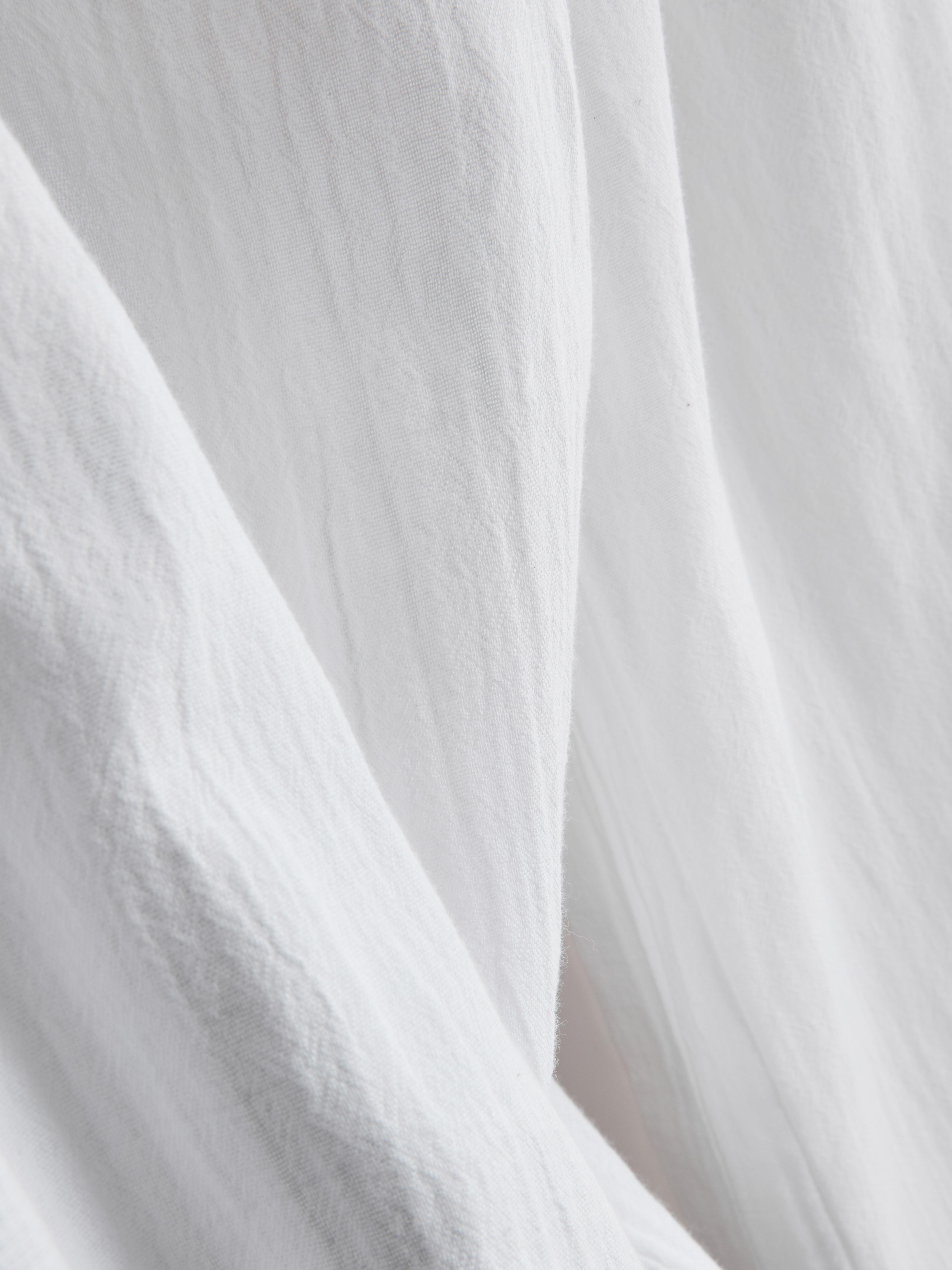 Cotton Wide Leg Beach Trousers