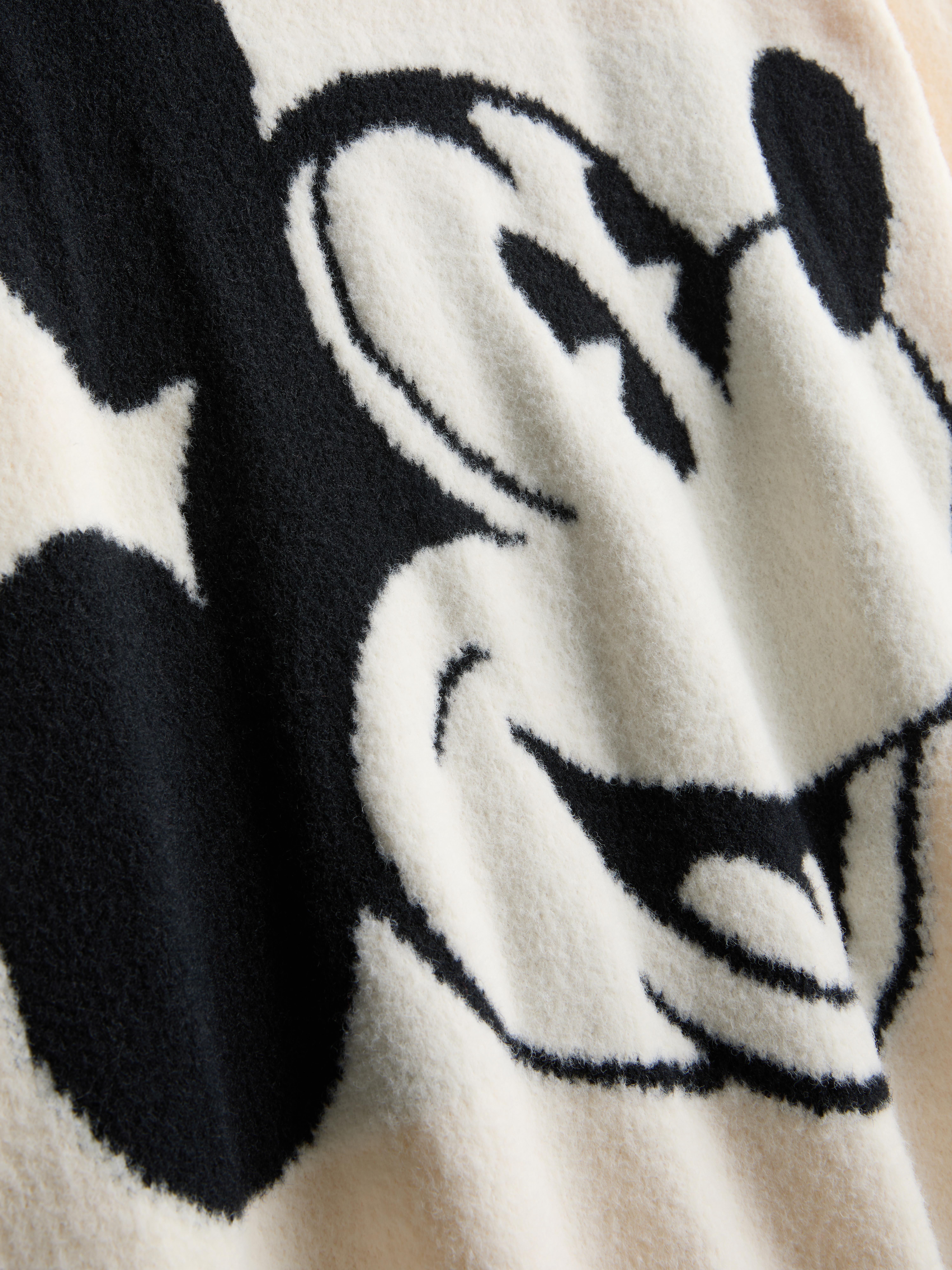 Pull en maille à col ras-du-cou Disney Mickey Mouse