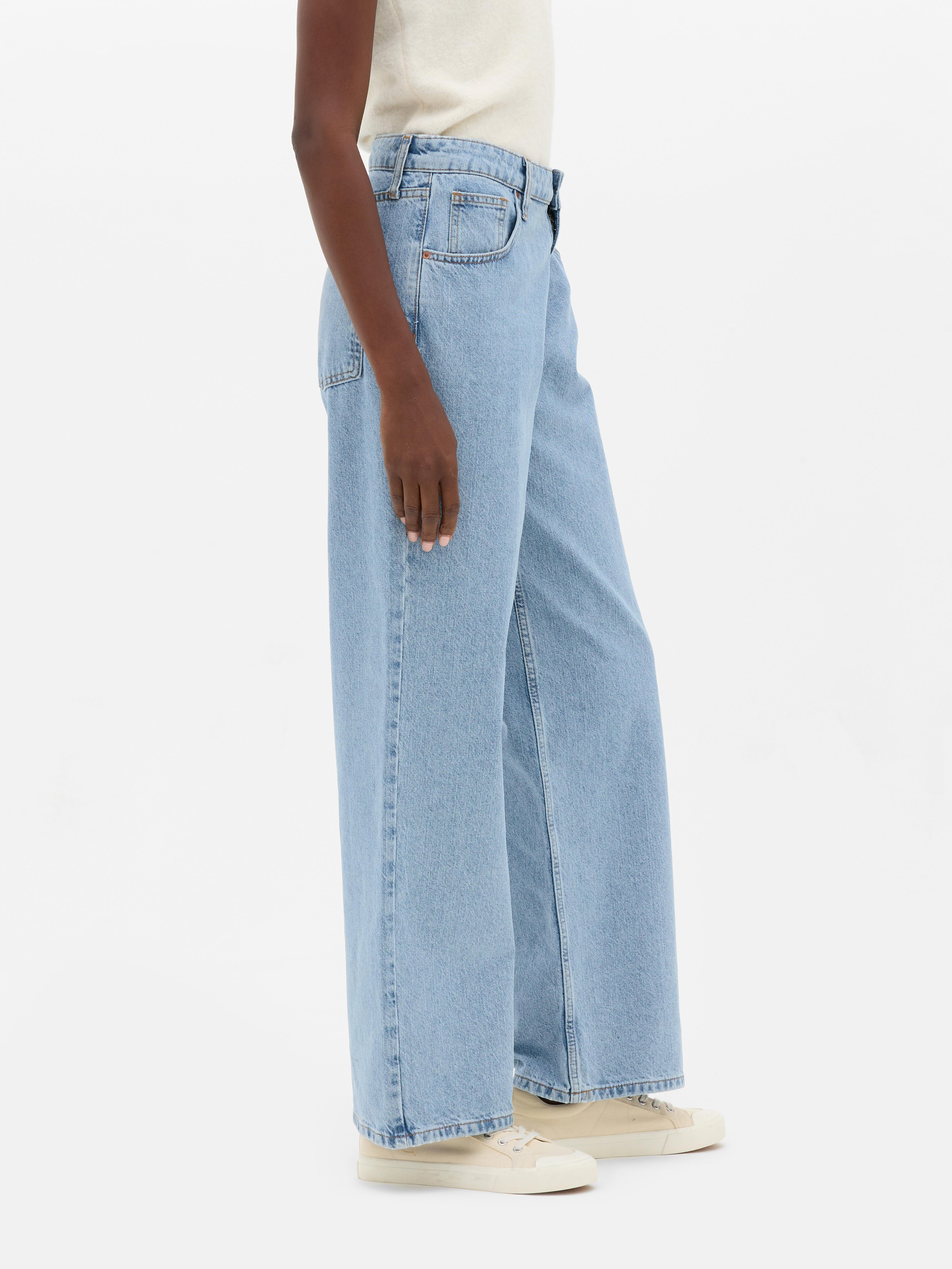 Vaqueros holgados de pernera recta