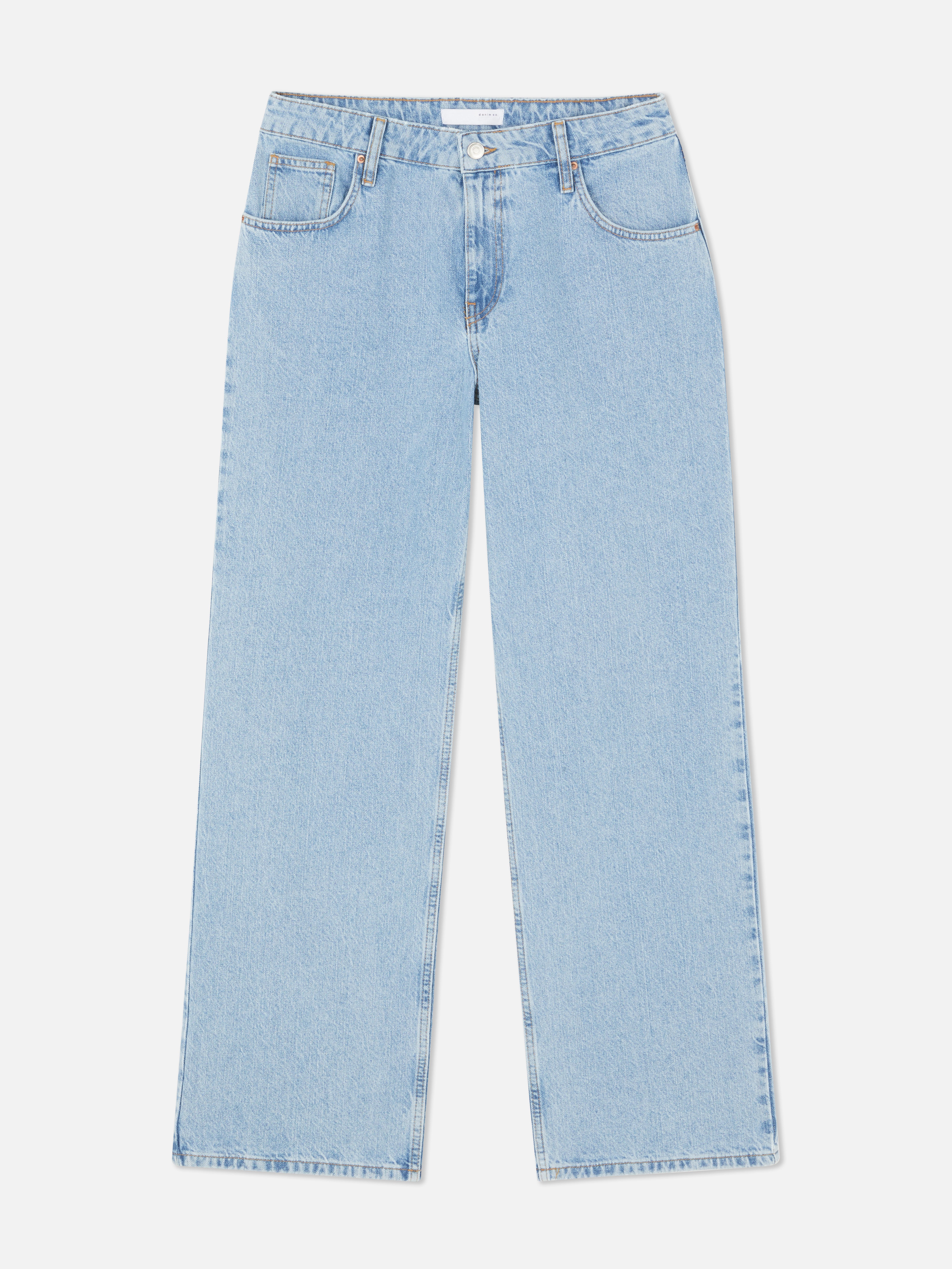 Vaqueros holgados de pernera recta