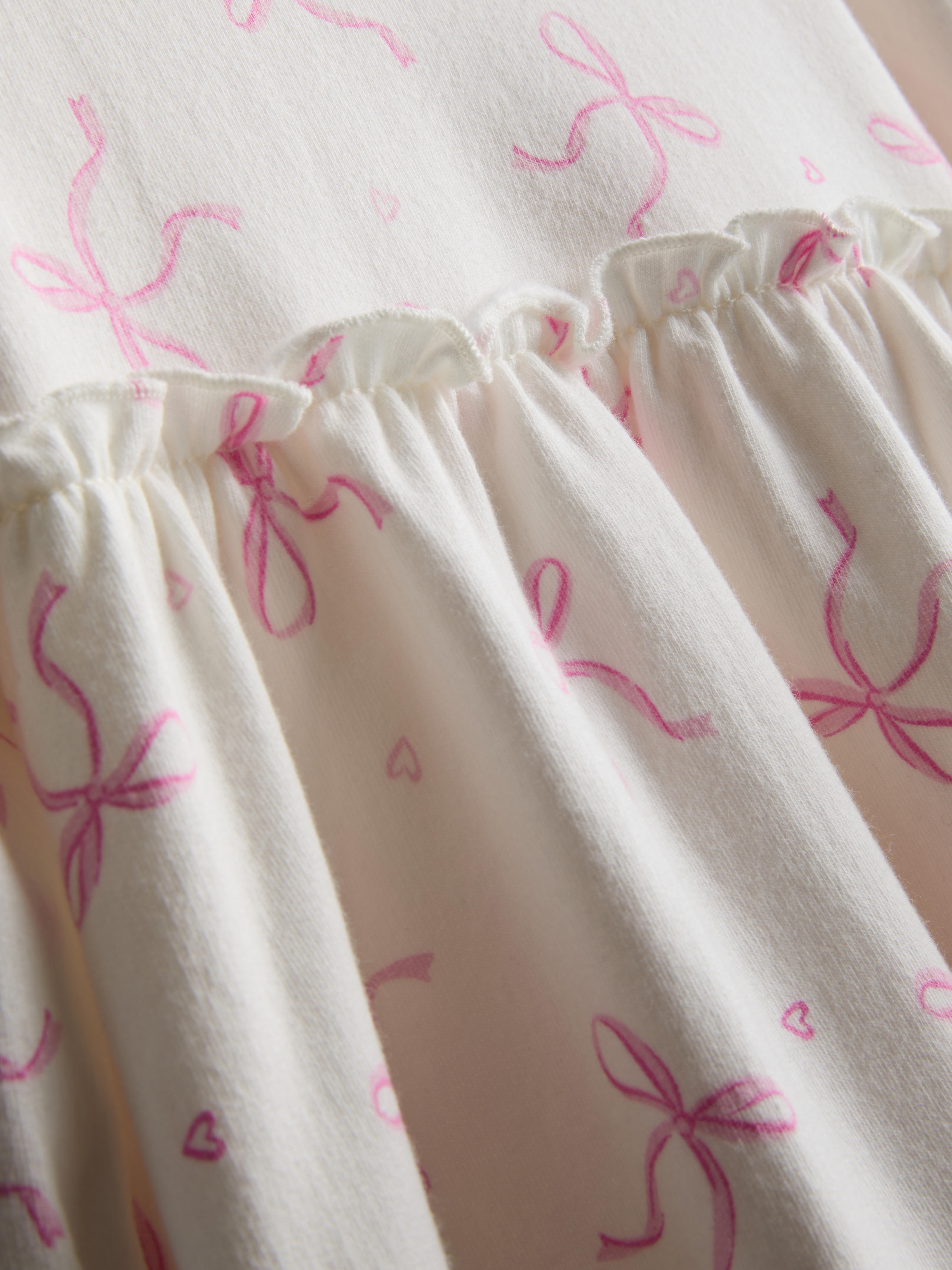 0-36mths | Bow Sweatshirt Dress