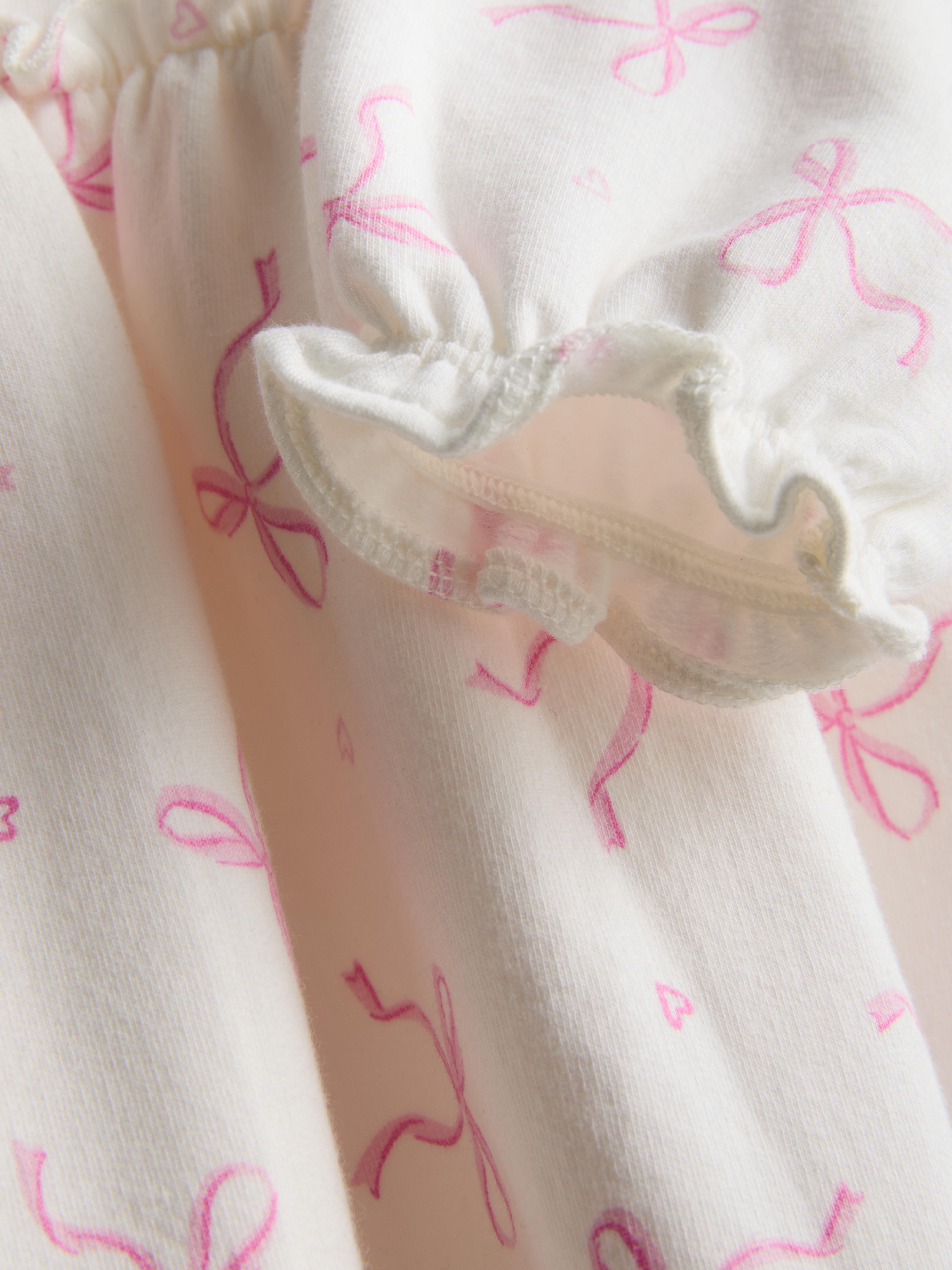 0-36mths | Bow Sweatshirt Dress