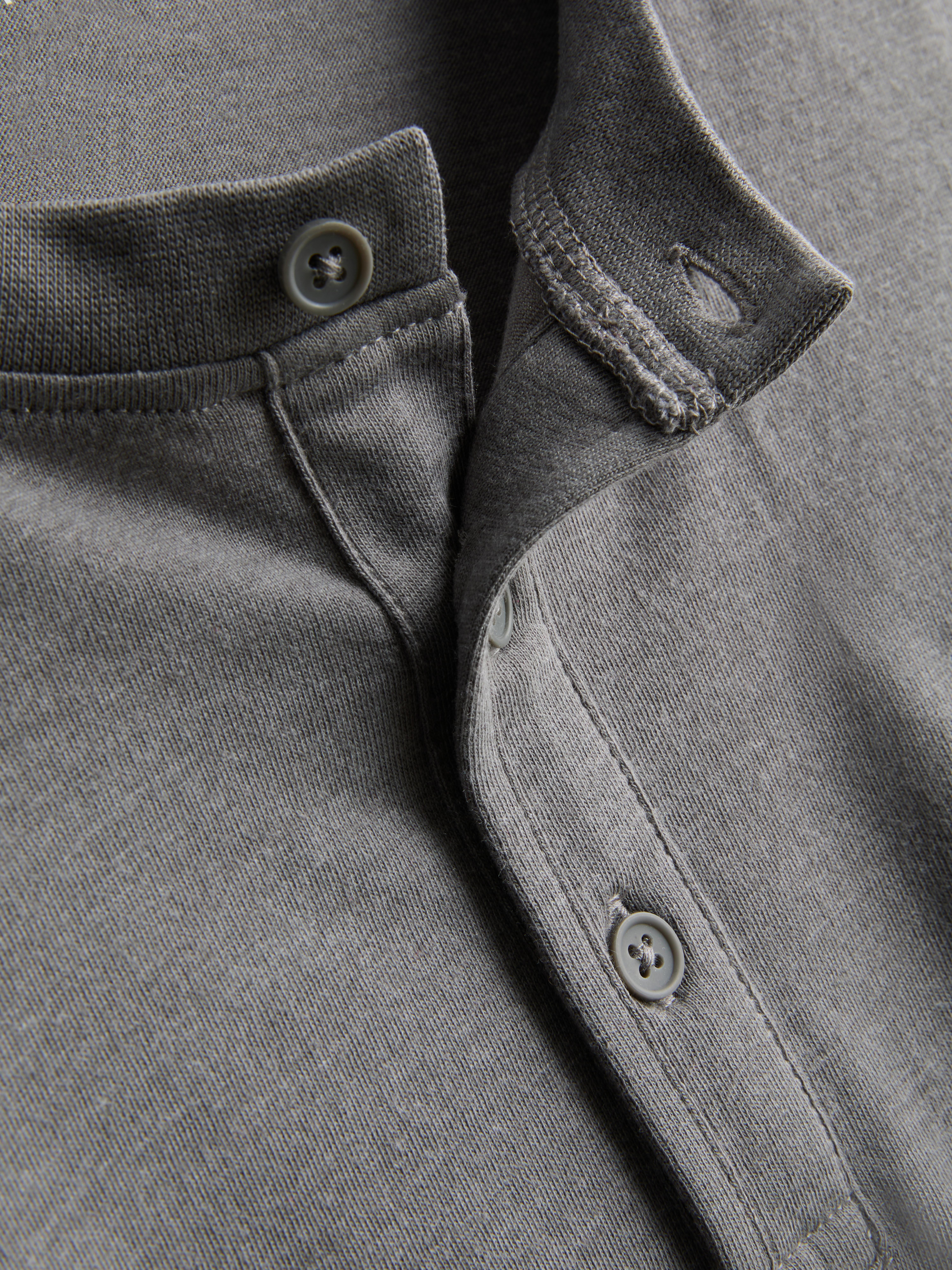 Men's Gray Checked Long Pajamas