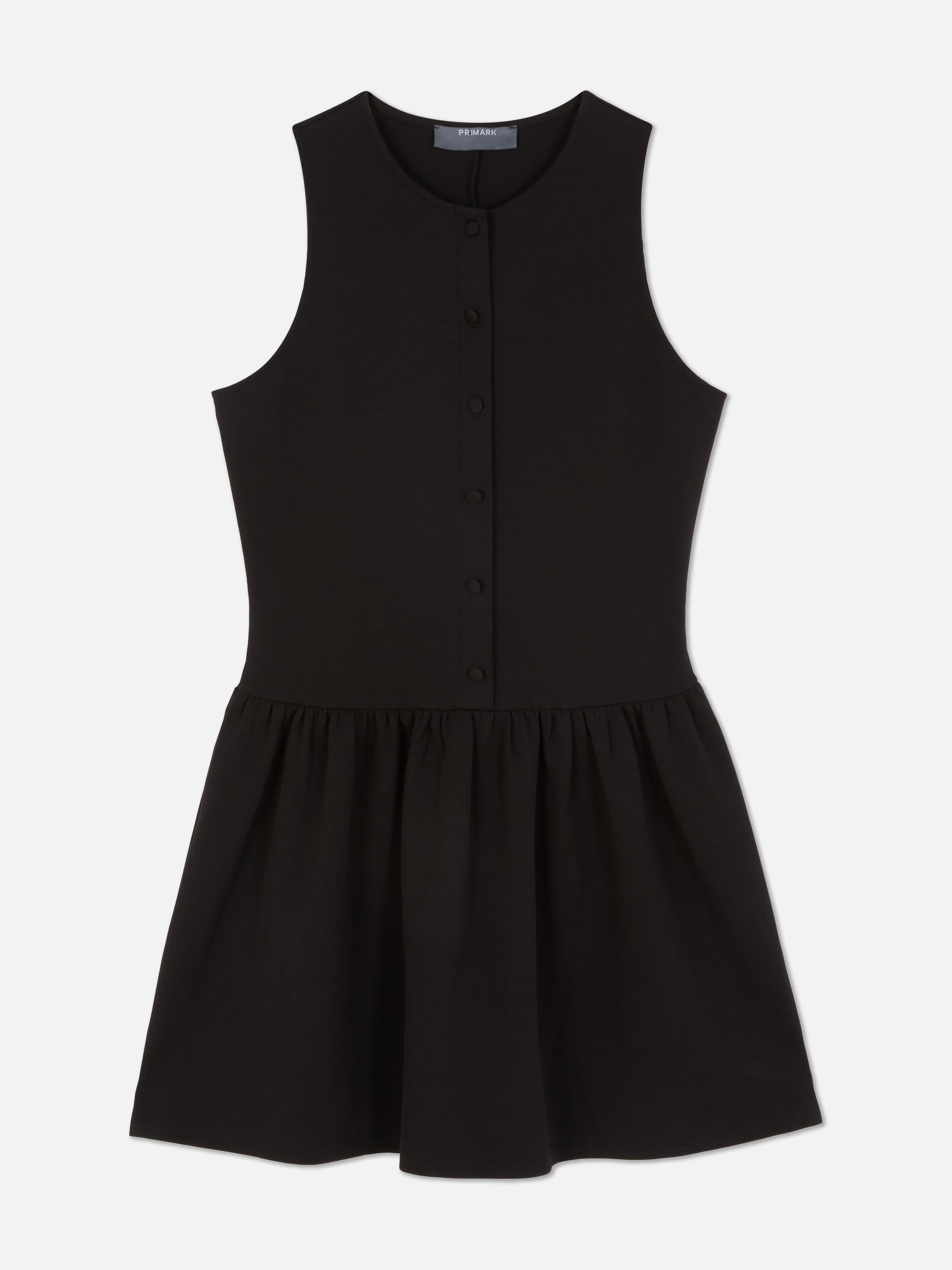 Drop Hem Mini Dress