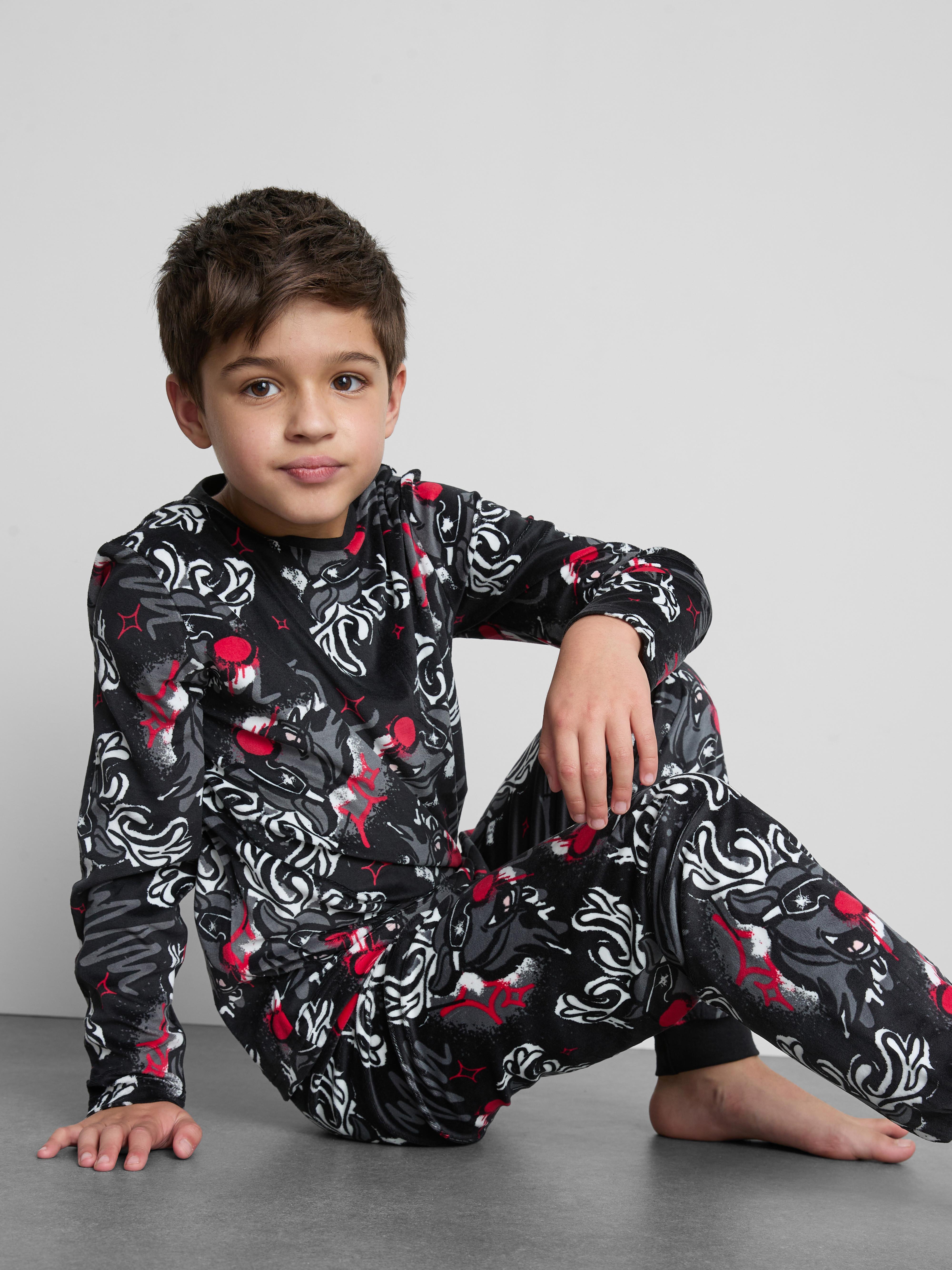 7-15 ans | Pyjama confortable à motif renne