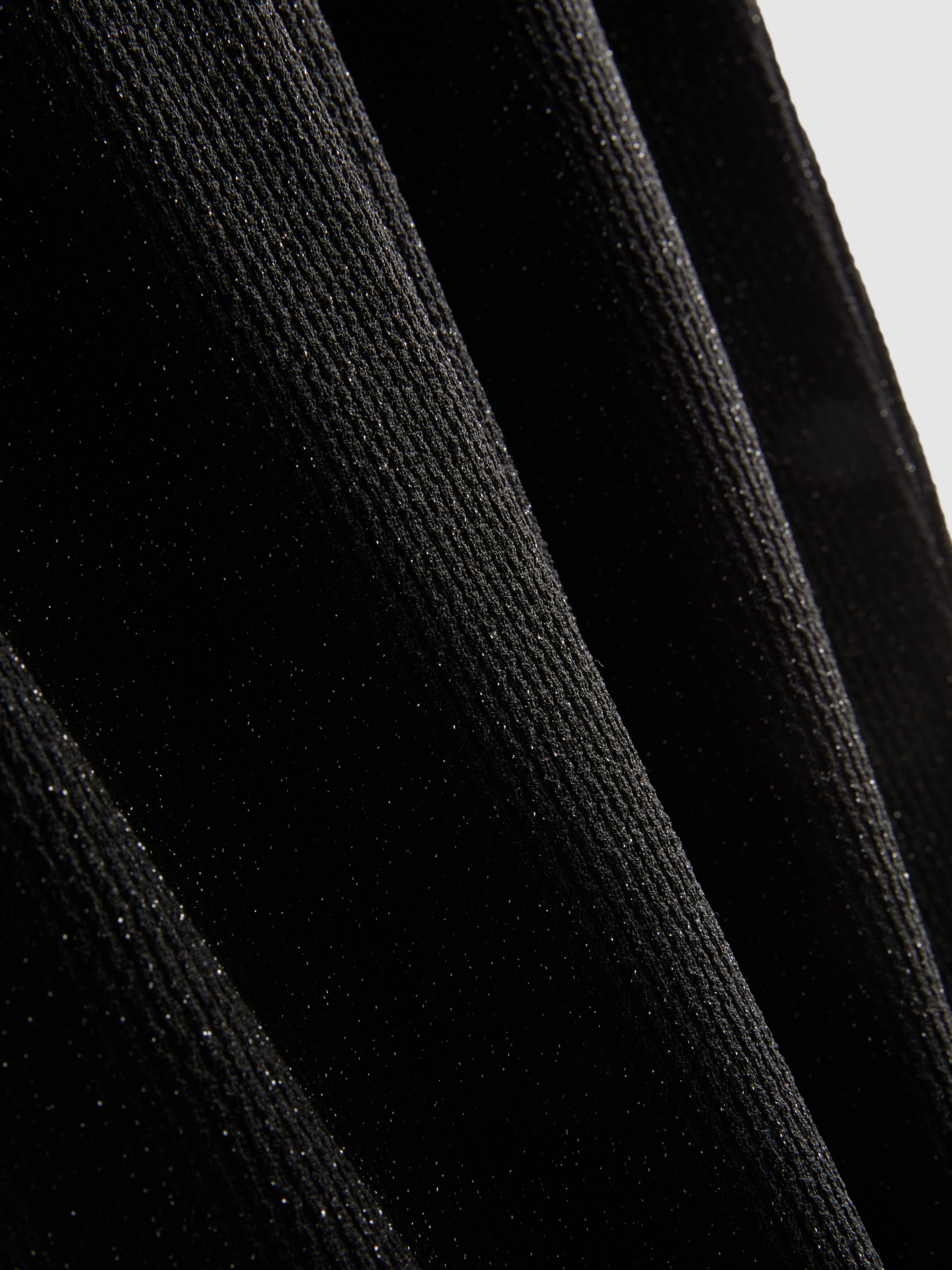 Sparkly Knitted Flare Trousers