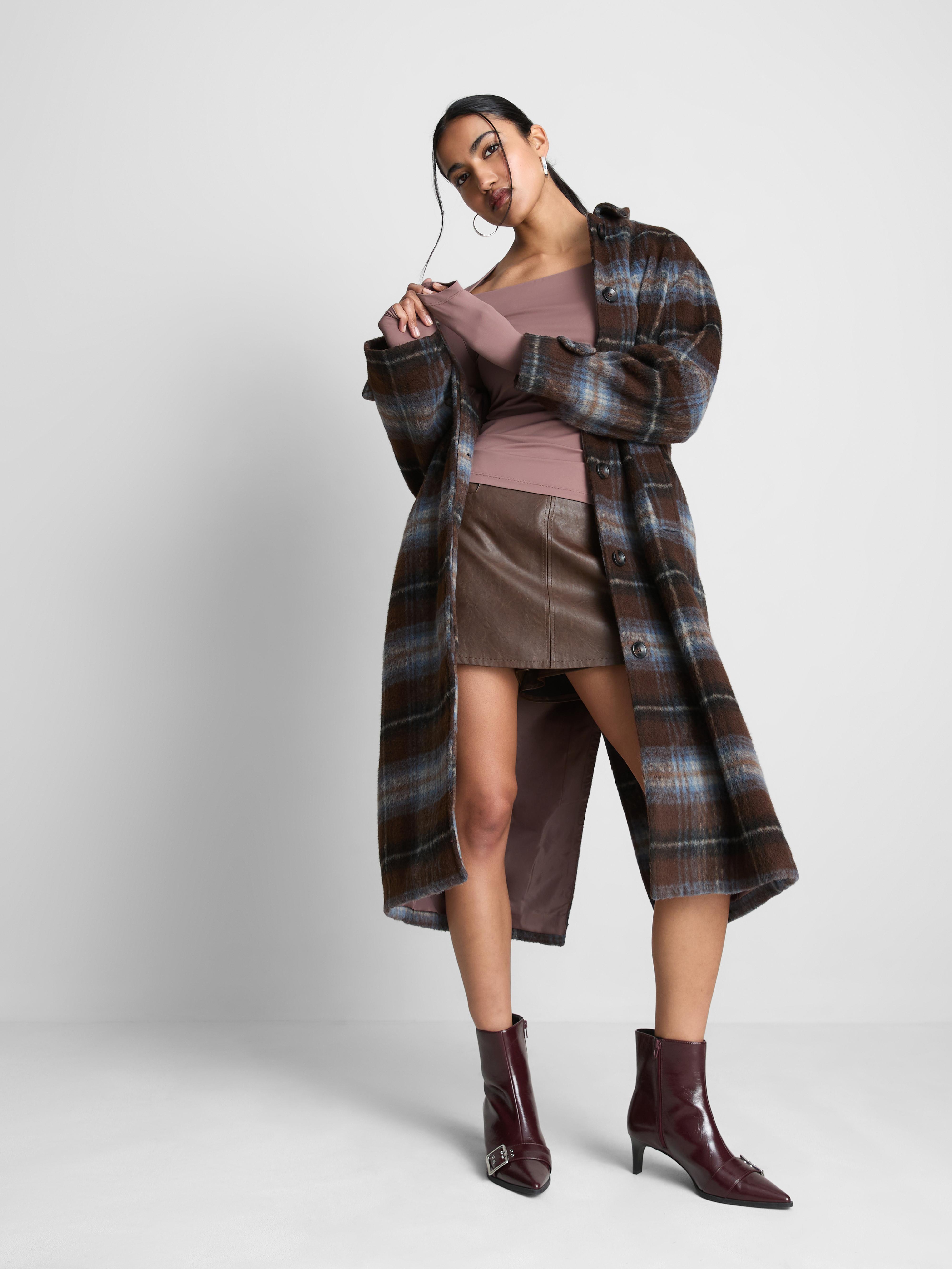 Women's Pink Drape Square-Neck Top