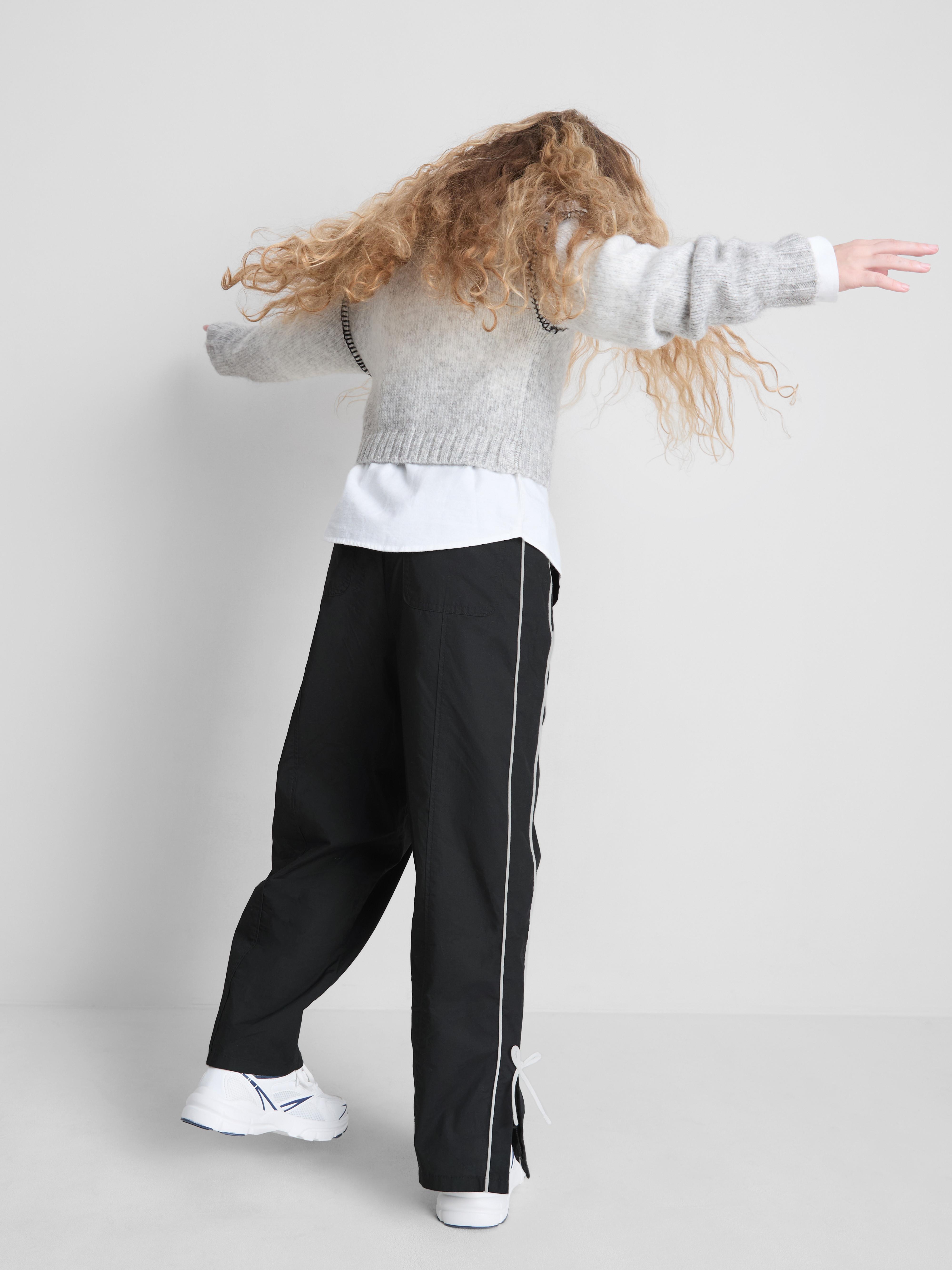 7-15yrs | Side Stripe Bow Pants