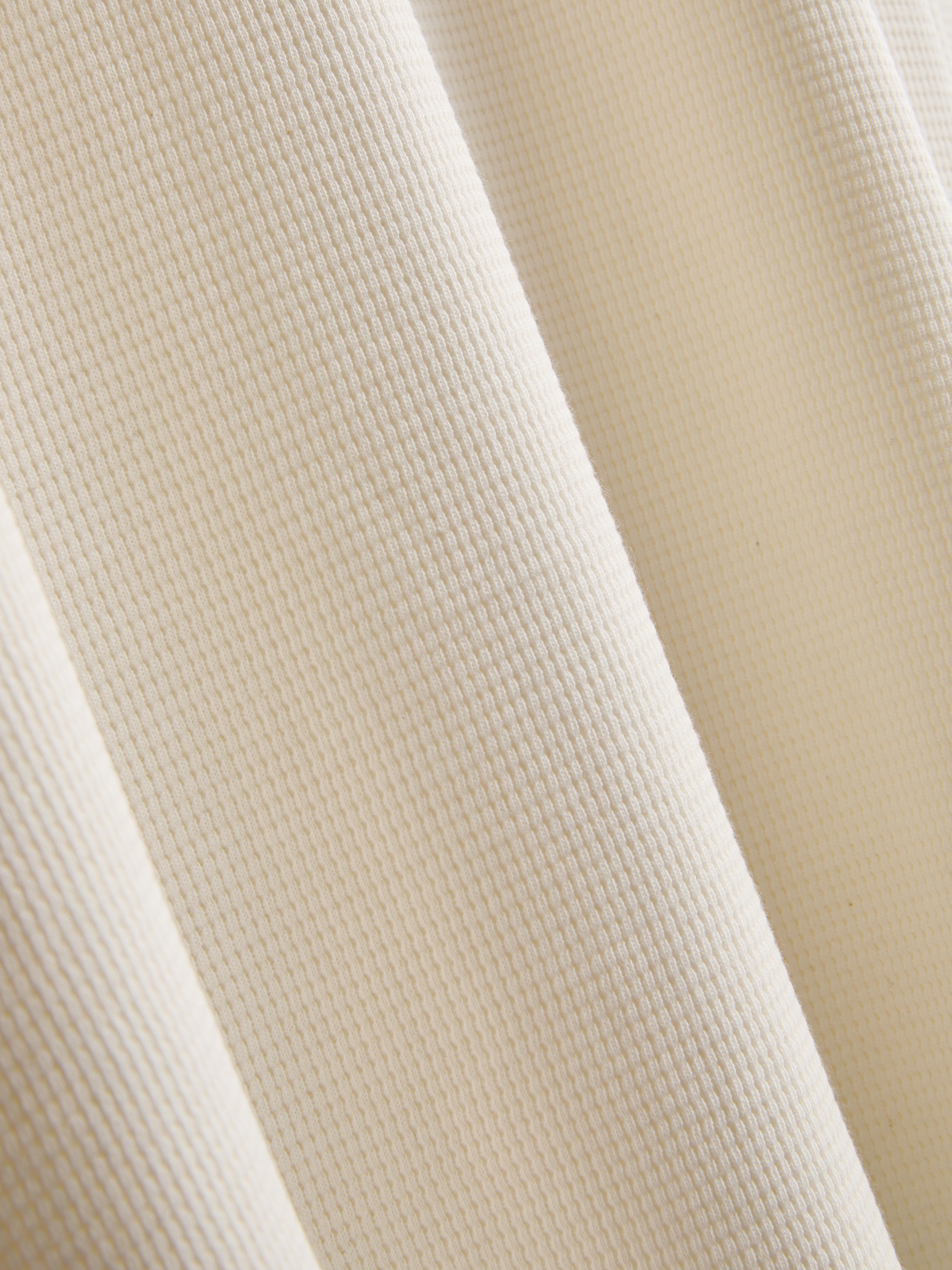 Men's Tan Brushed Cotton Check Long Pajamas