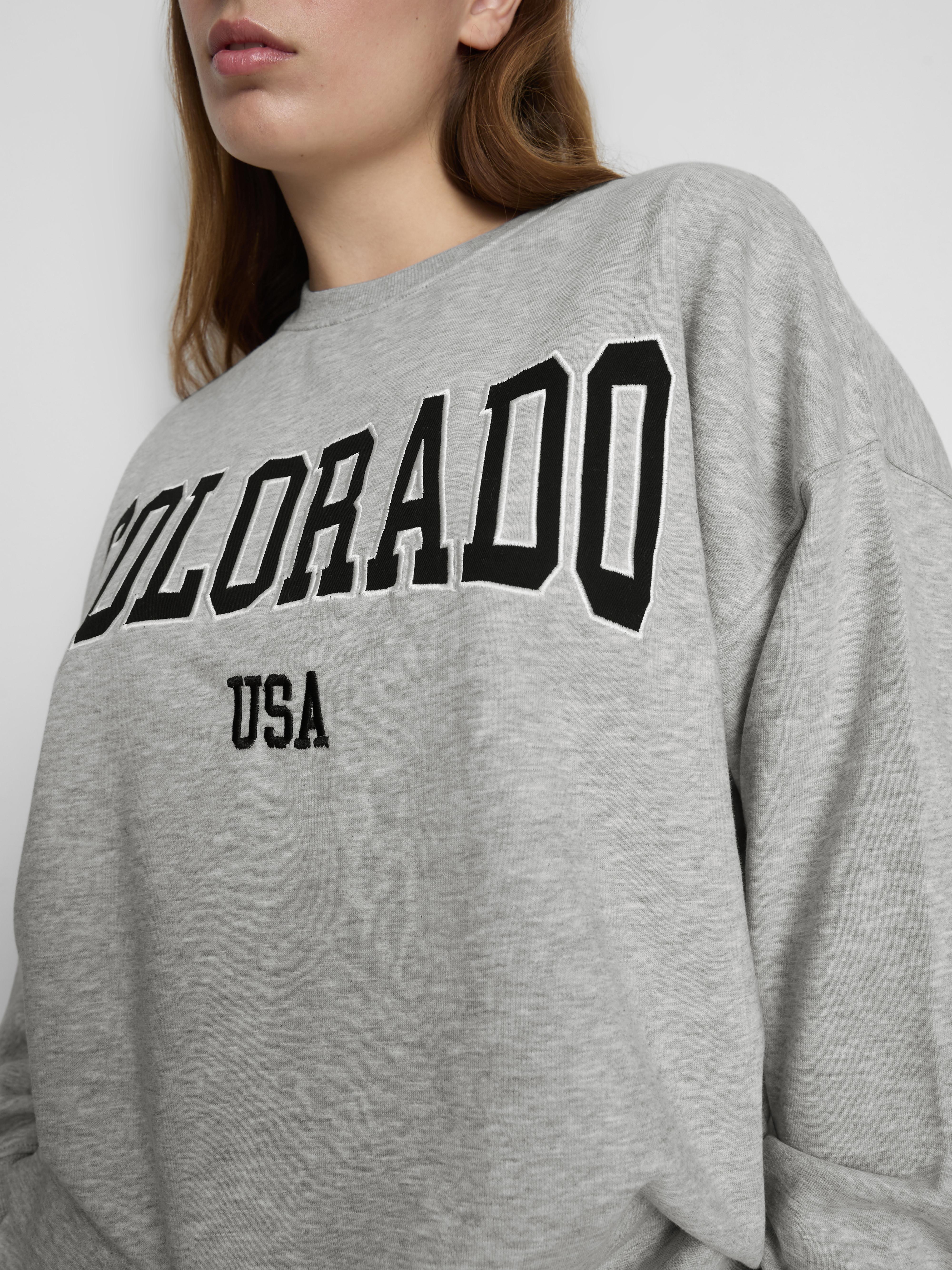 Katoenrijk oversized sweatshirt Colorado