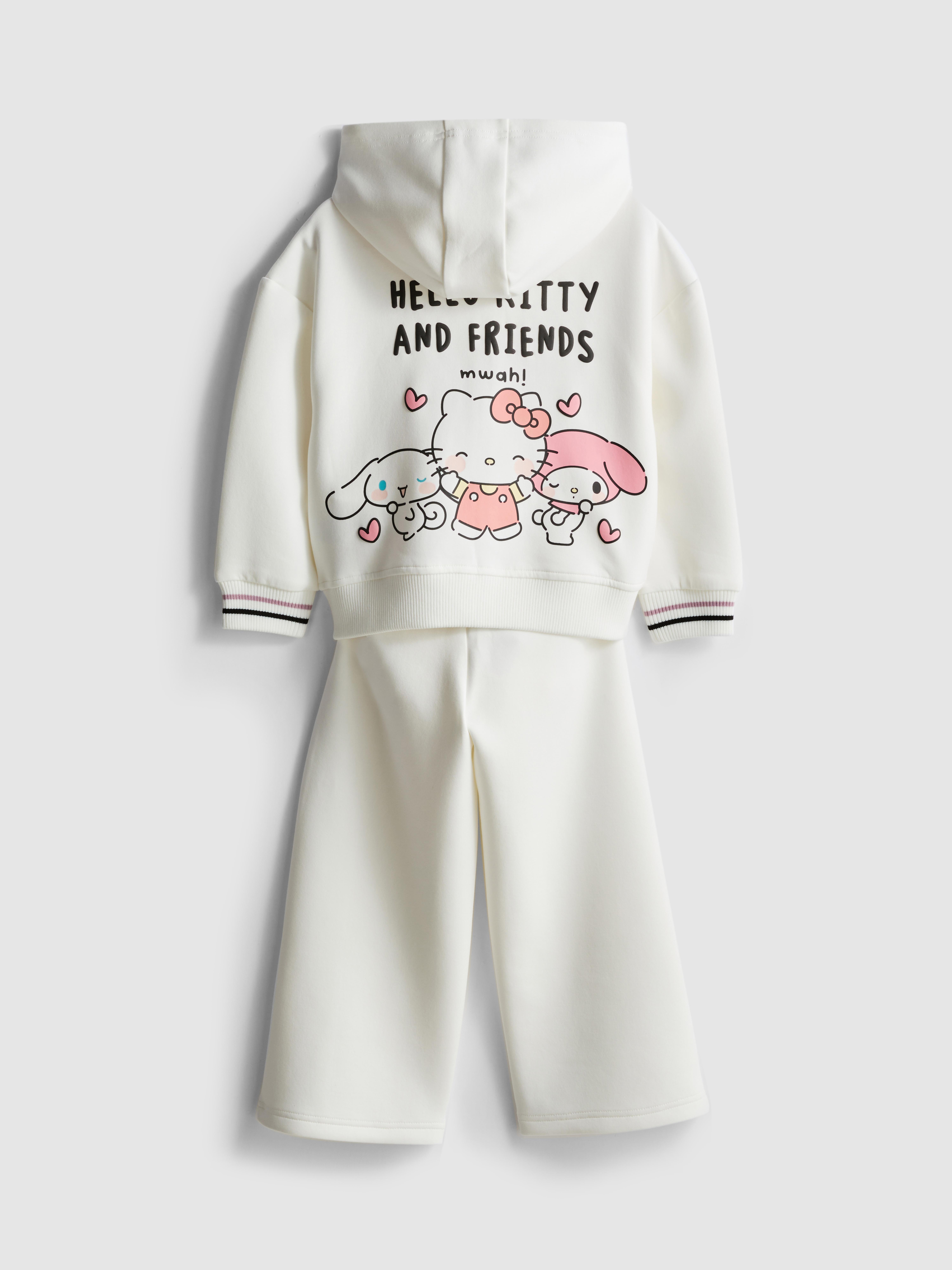 1.5-8yrs | Hello Kitty and Friends Zip-Up Hoodie and Joggers Set