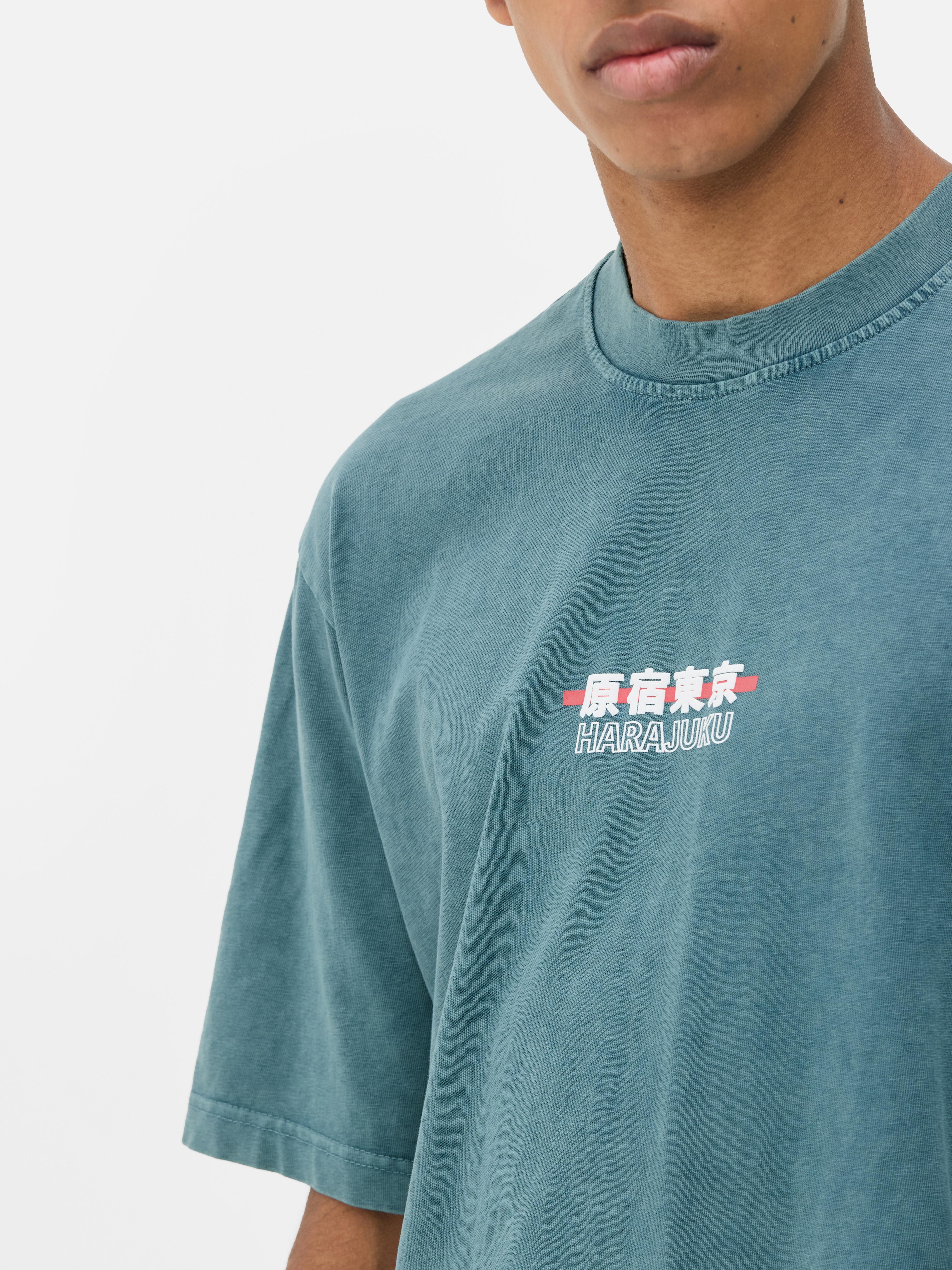 Kanji Graphic Short sleeved T-Shirt