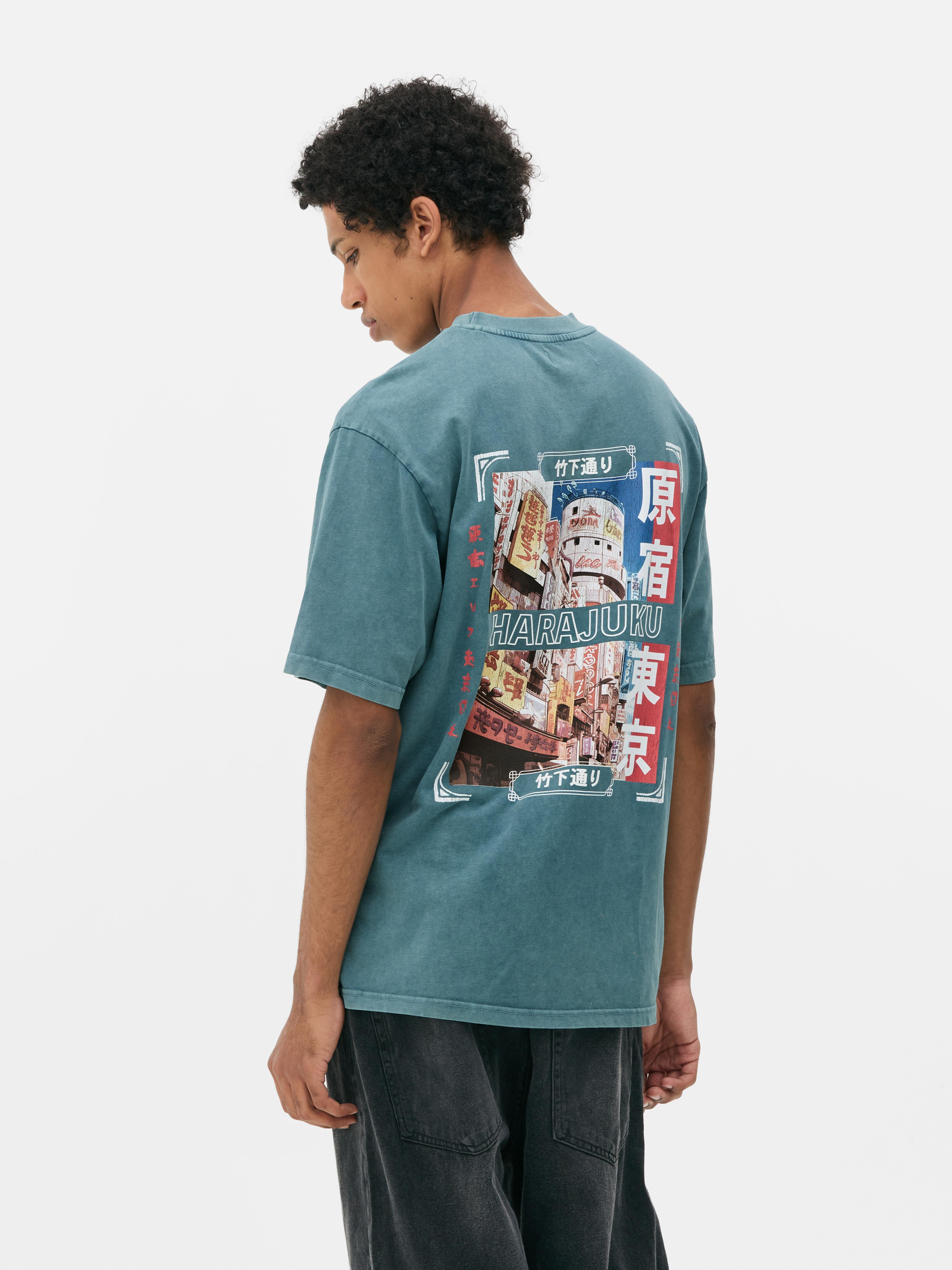 Kanji Graphic Short sleeved T-Shirt