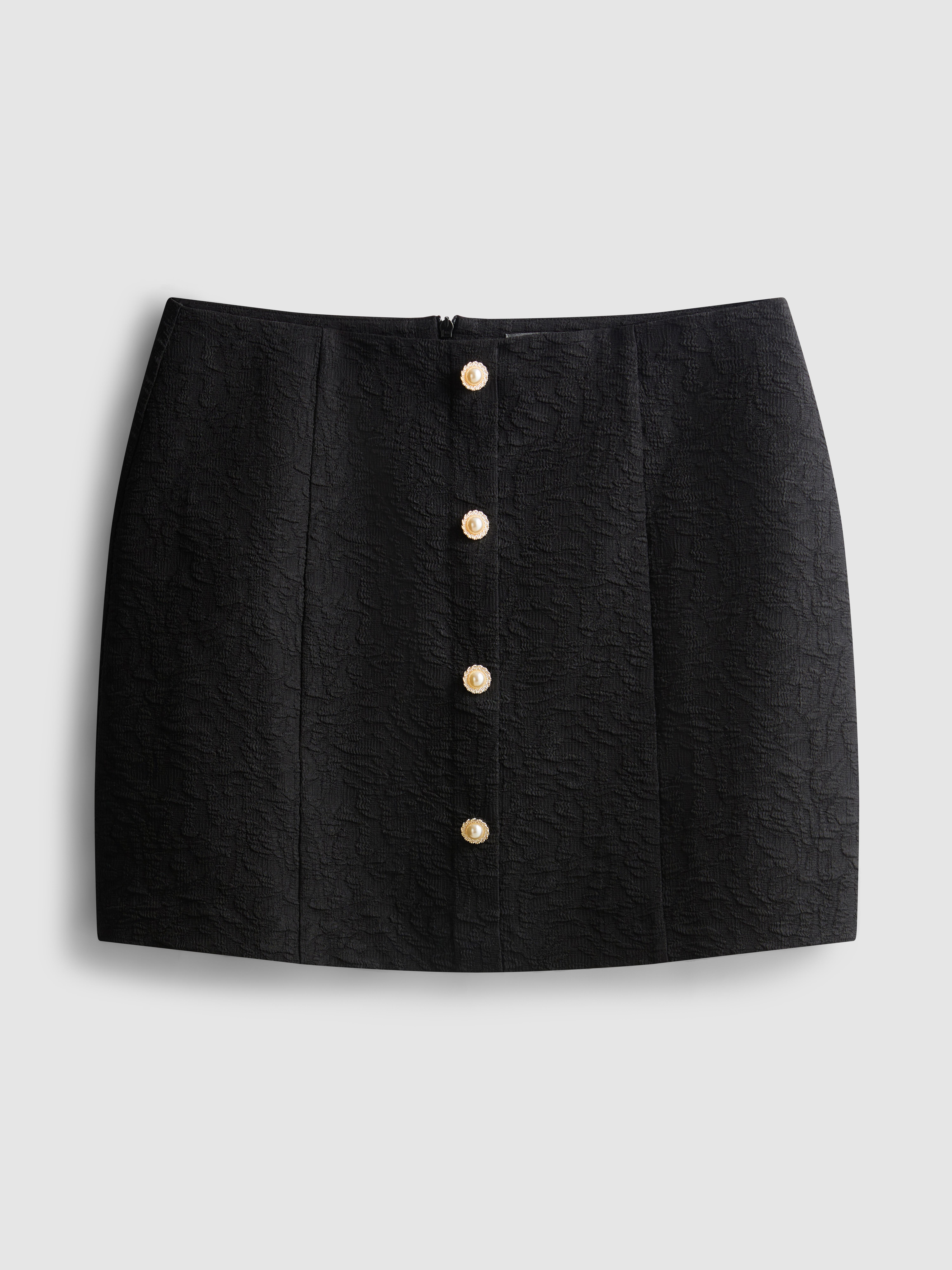 Jacquard Mini Skirt